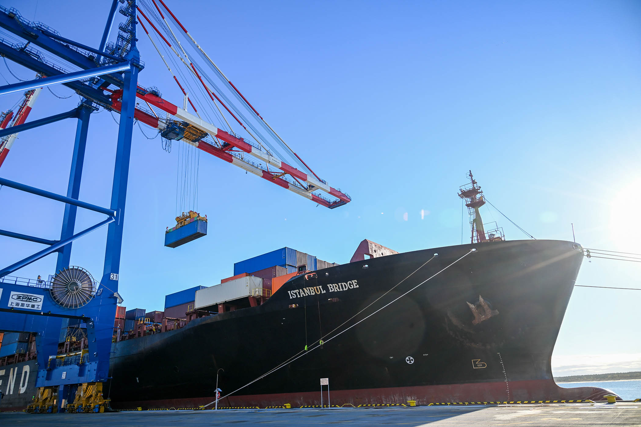 Climate change clears northern route for first container ship