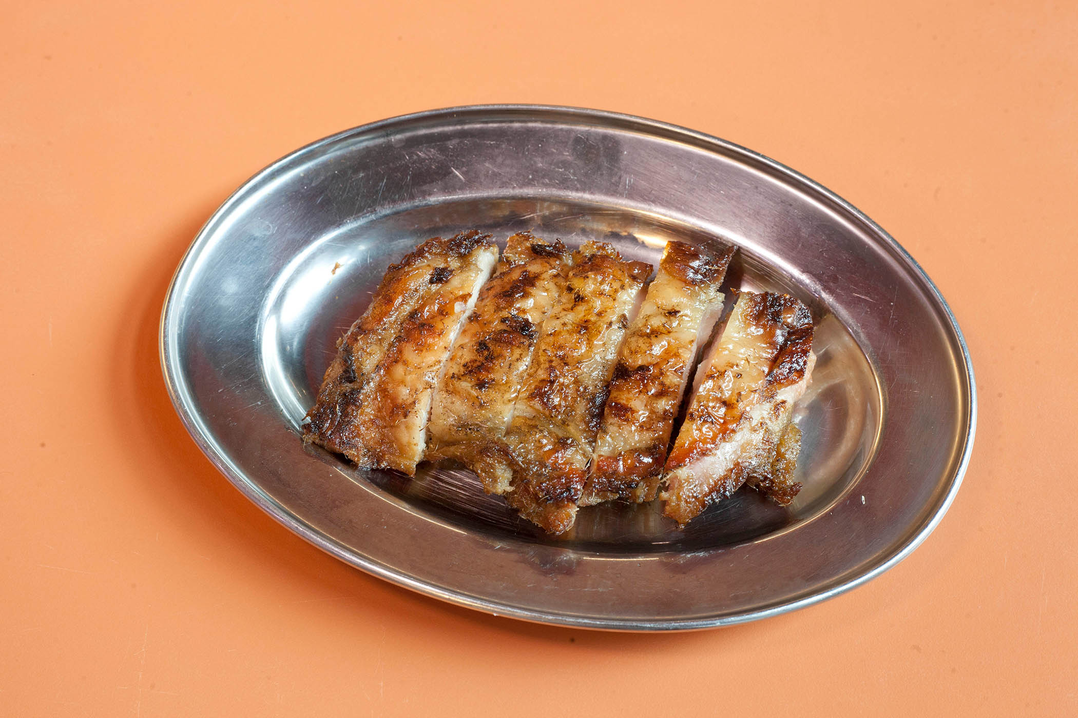 ‘Loaded with grated ginger’: chicken thigh