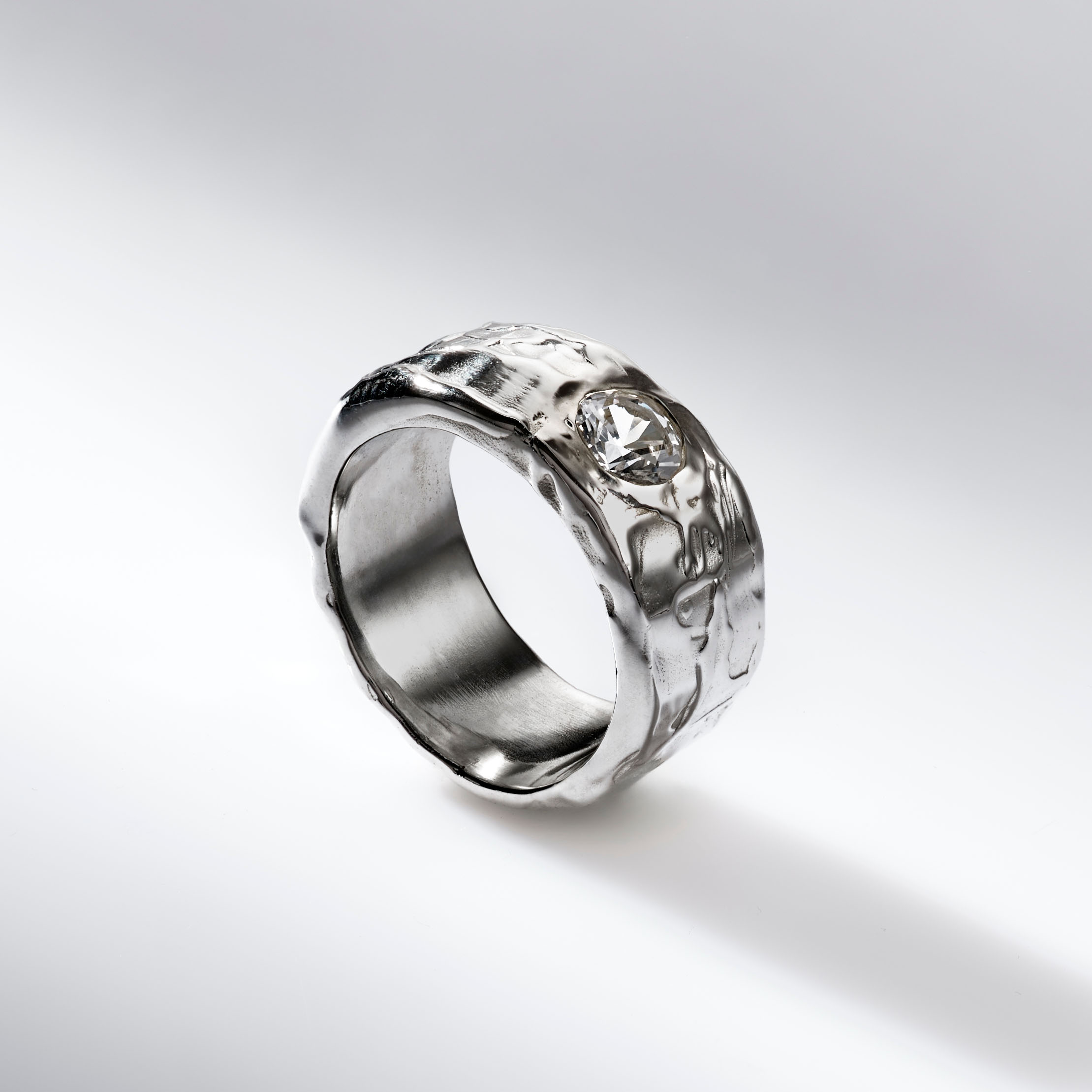 White sapphire, £150, atr jewellery