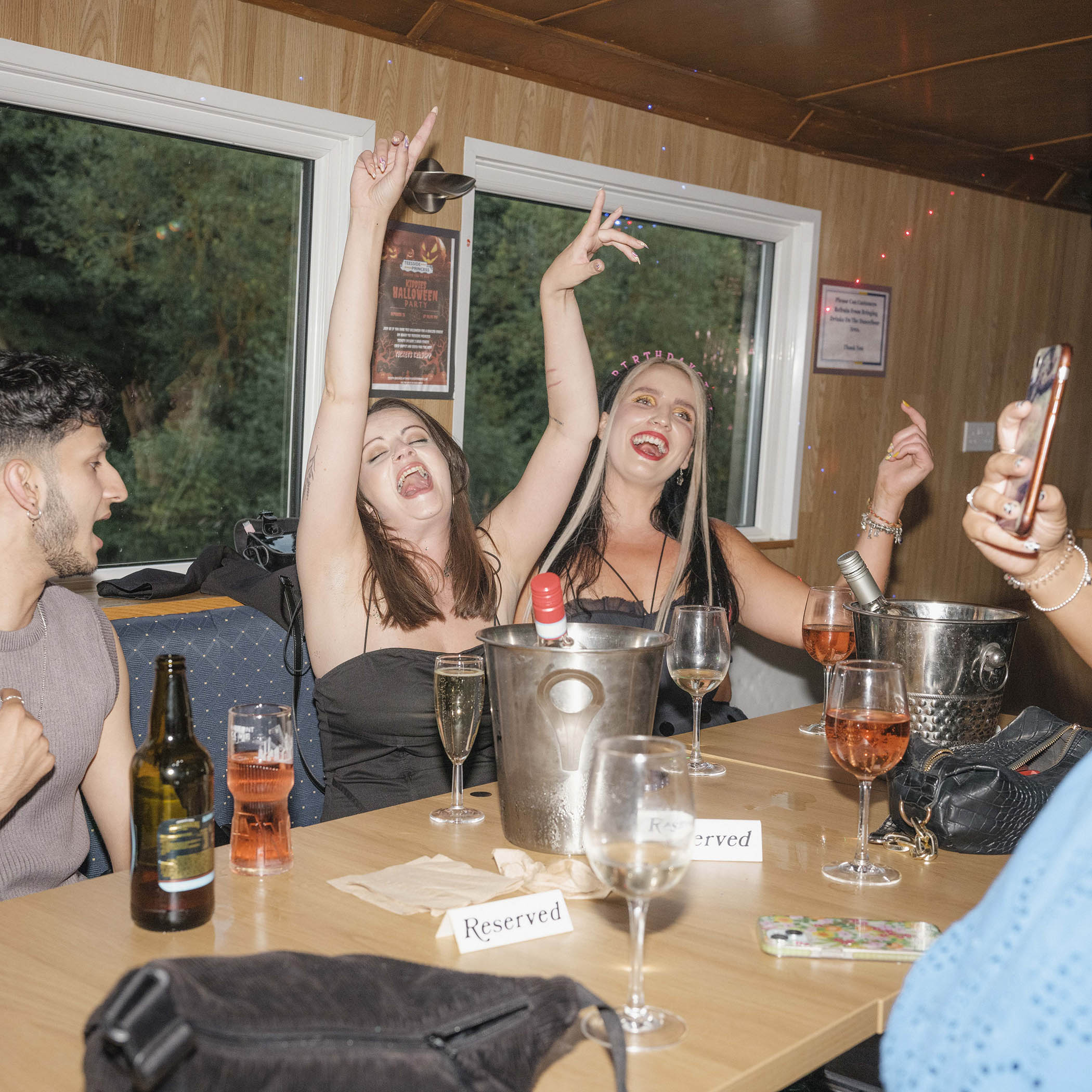 Fishing and pleasure boats moored at Paddy’s Hole on the South Gare peninsular at the Tees estuary