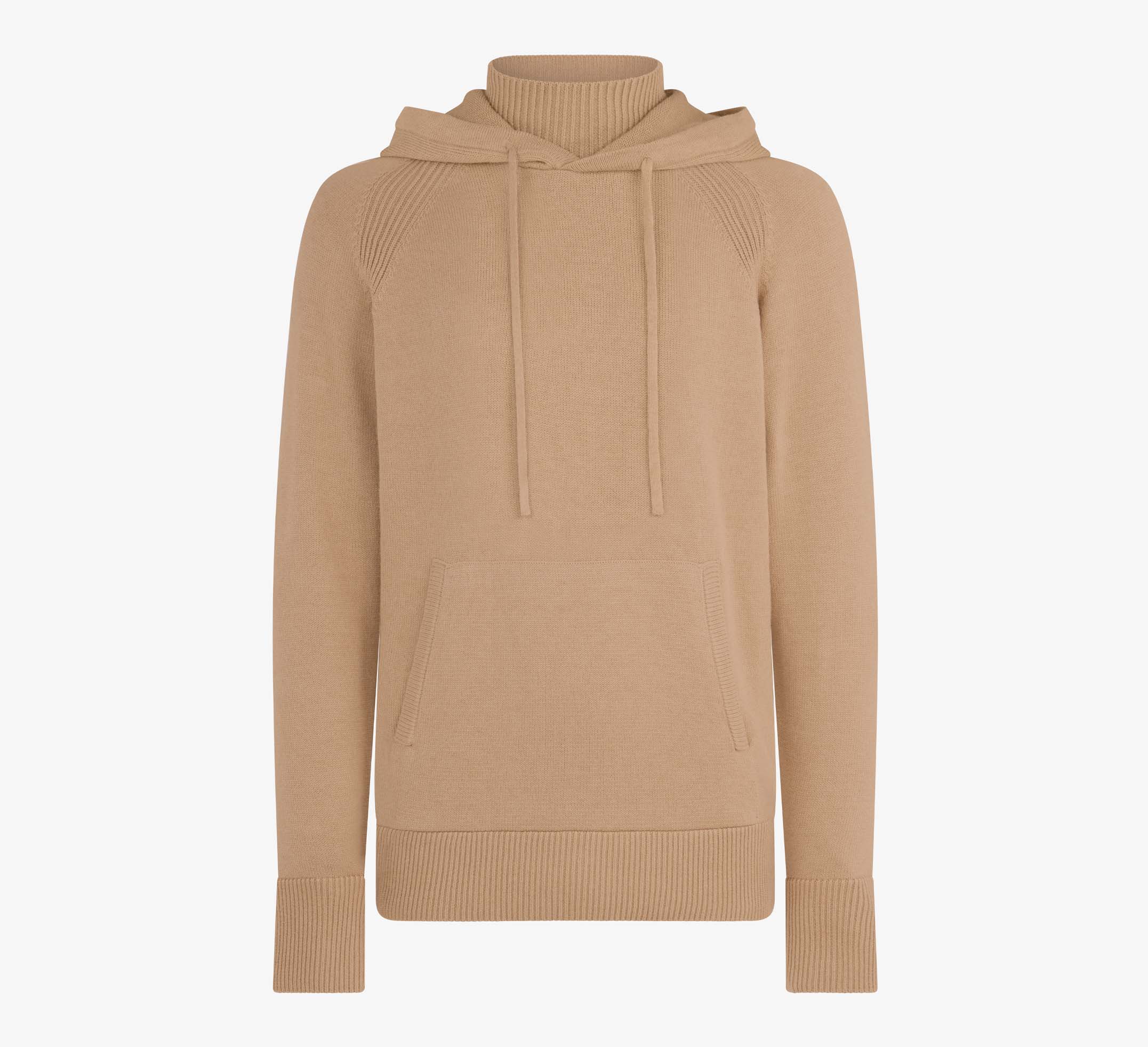 Roll neck hoodie, £250, La Granni