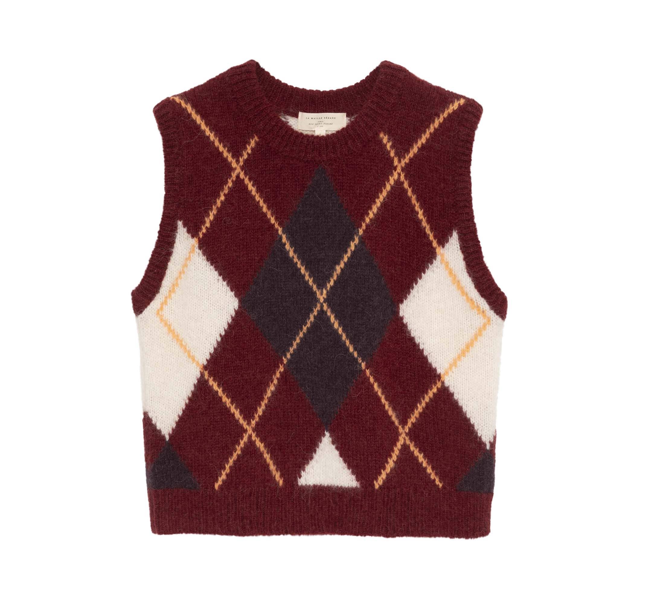 Sleeveless sweater, £110, Sézane