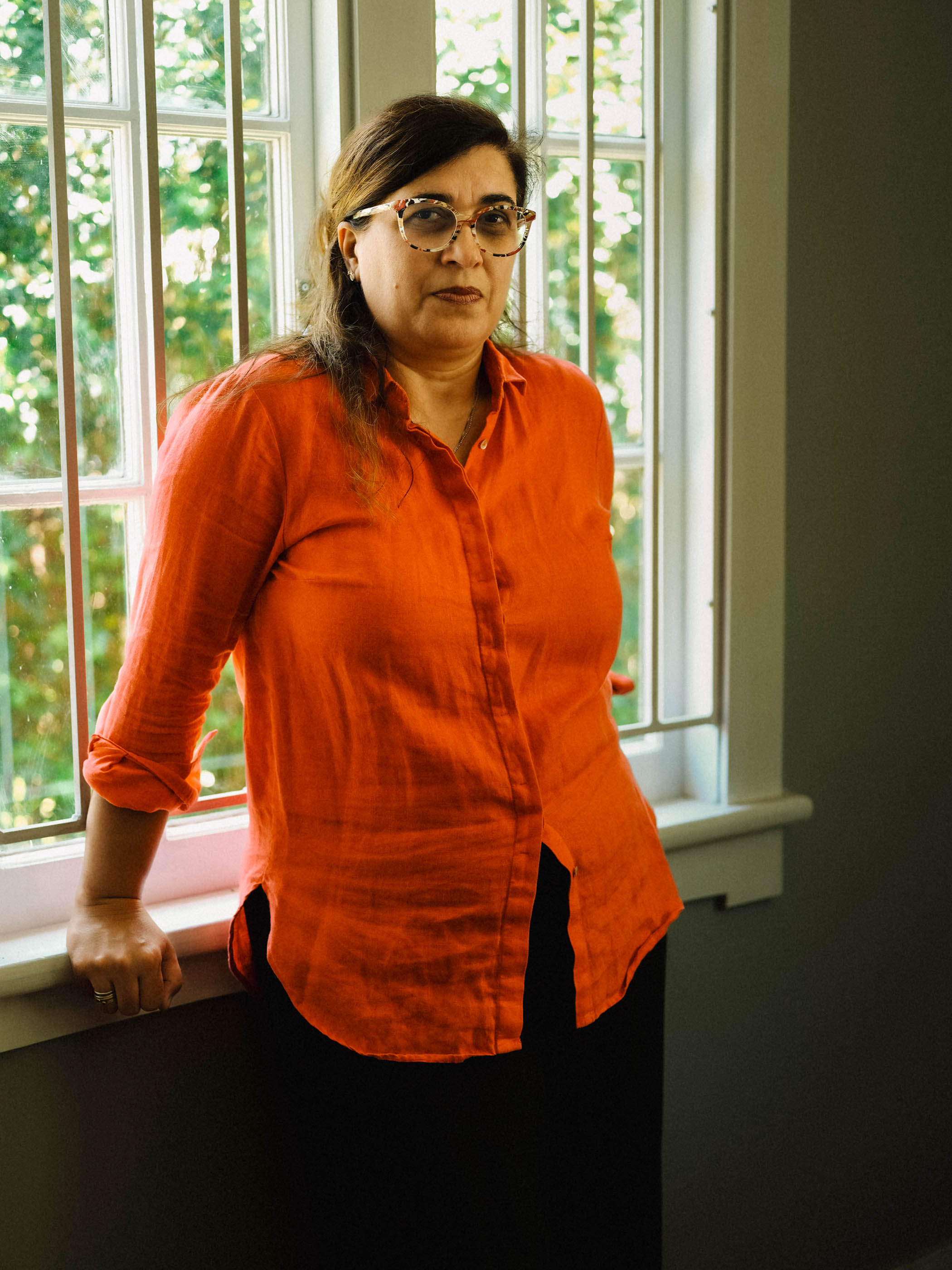 Olivera Simić photographed in her home in Brisbane by Tajette O’Halloran for The Observer.