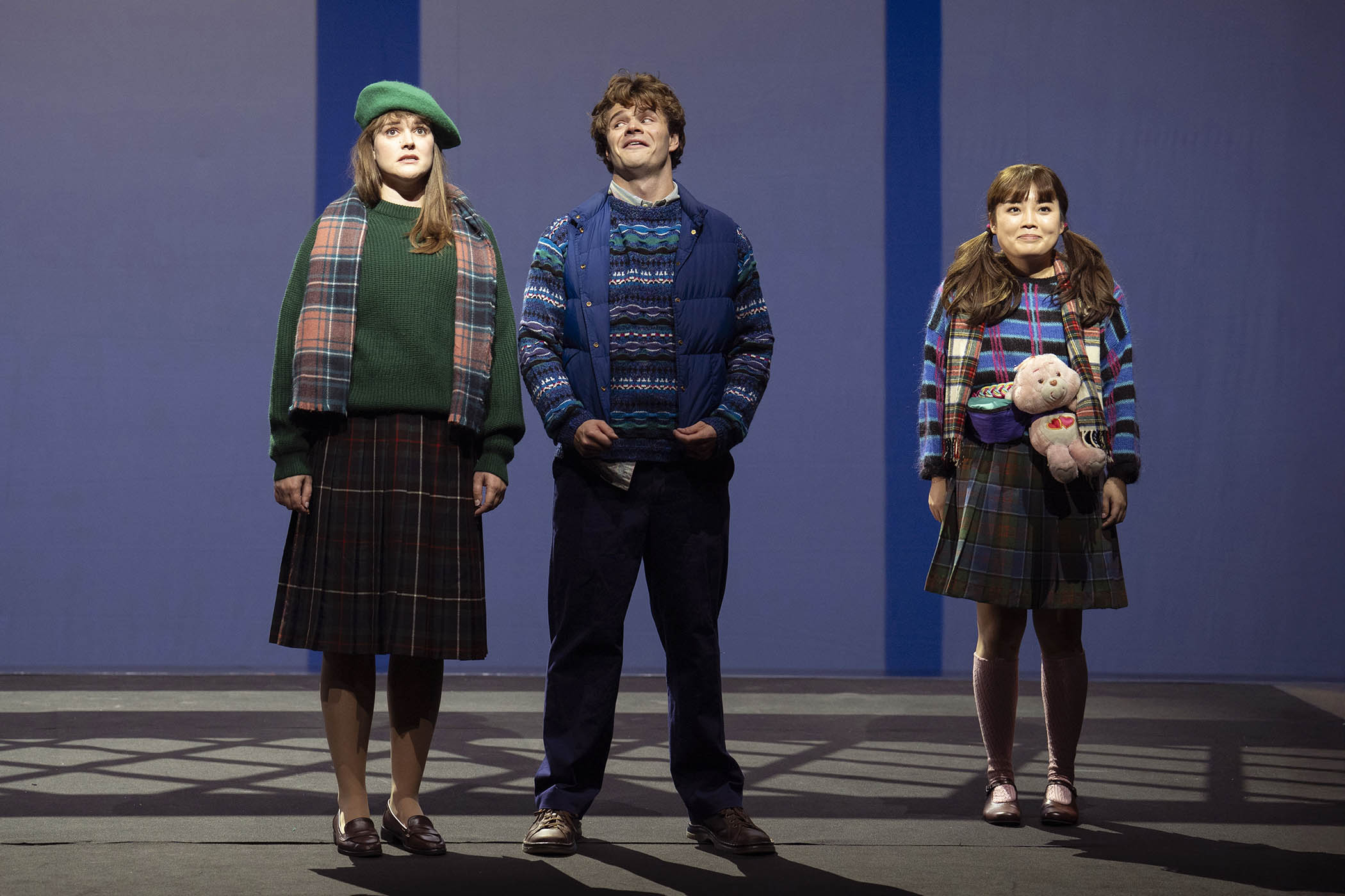 The lively cast and chorus of The Railway Children, conducted by Tim Anderson, were led by Jessica Cale, Matthew McKinney and Henna Mun as the children