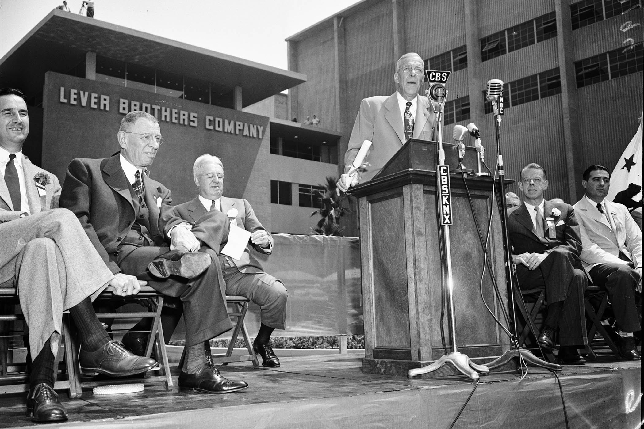 Lever brothers opening, 1951