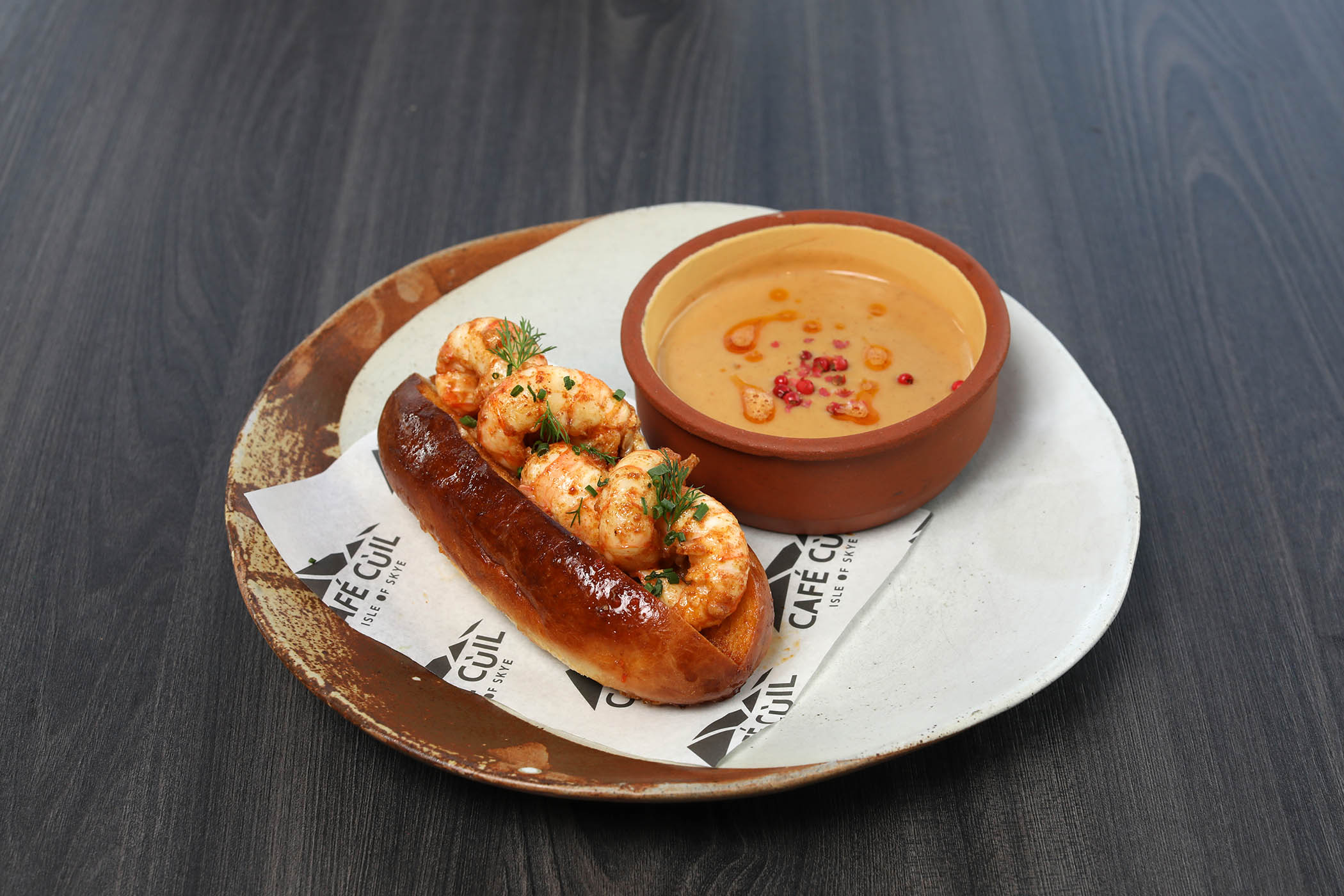 ‘Caught that morning’: langoustines from Loch Harport, langoustine bisque