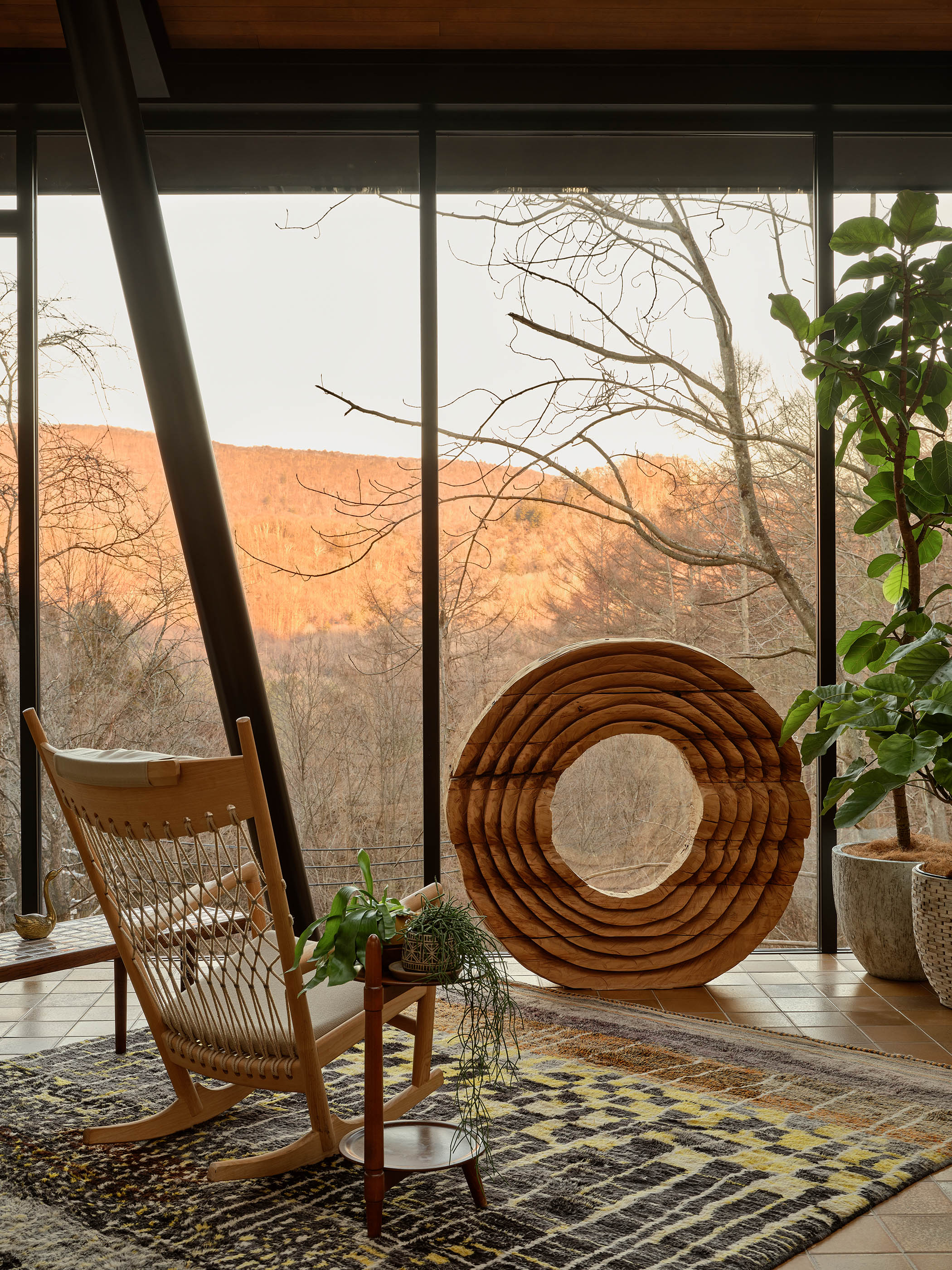 Work of art: the landscape exists as a striking backdrop to many pieces of art