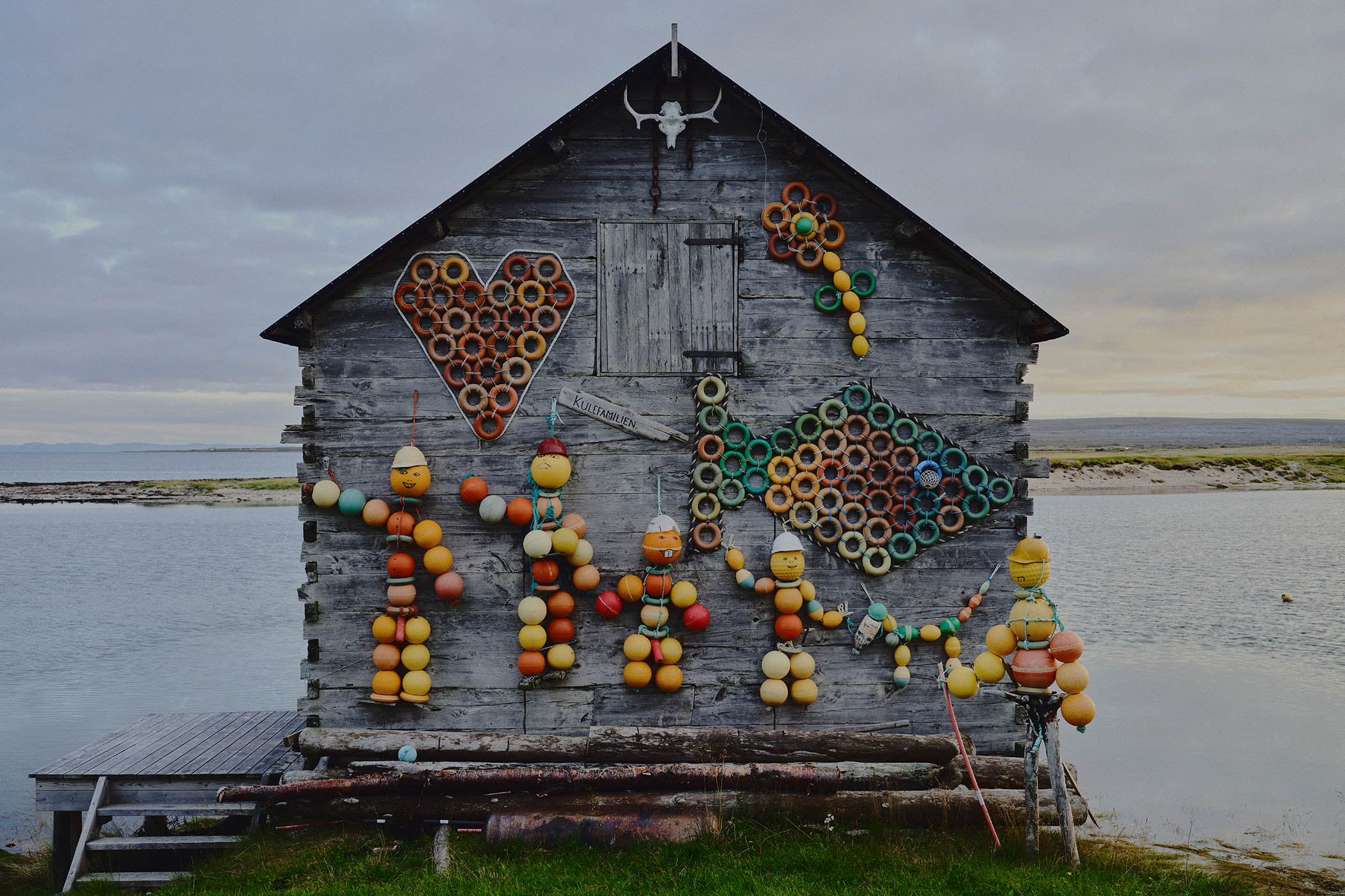 Boatshed in Skallelv, Varanger