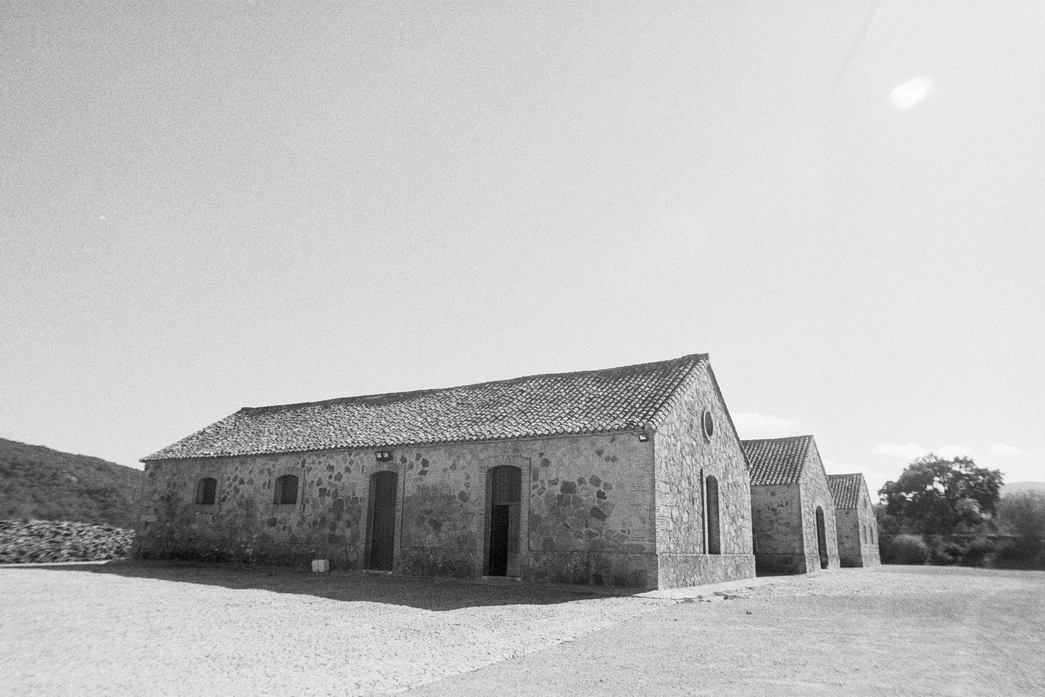 Cortijo El Marrufo, which served as a concentration camp, near La Sauceda