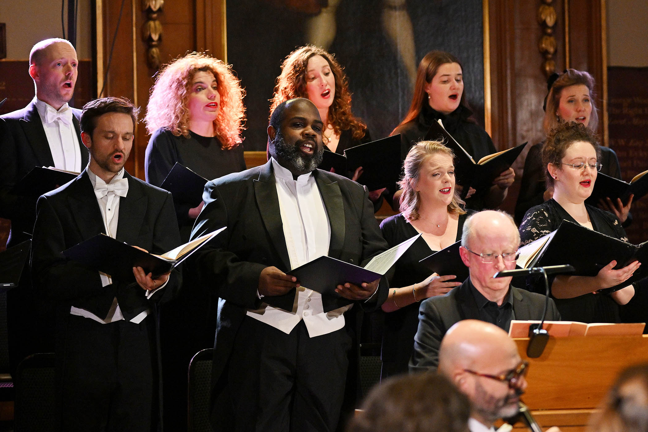 ‘A spirit of mutual respect and admiration’: the Monteverdi Choir and English Baroque Soloists. Main image: the Ensemble Marguerite Louise and Choir of New College Oxford