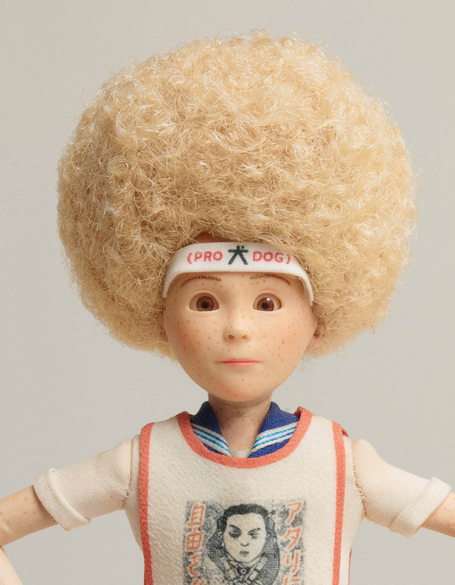 The Tracy Walker puppet from Isle of Dogs