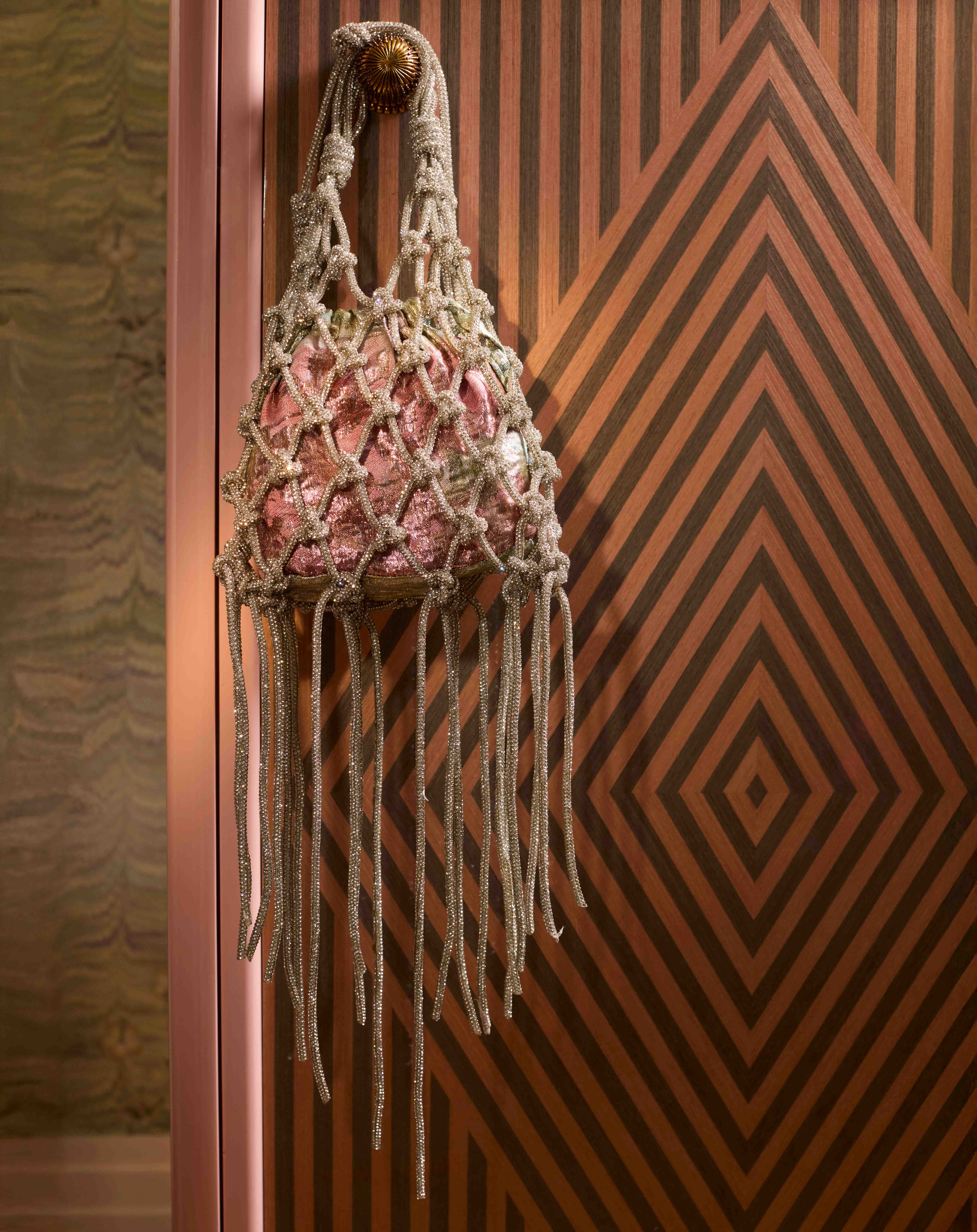 Macramé bag, £199, Kurt Geiger