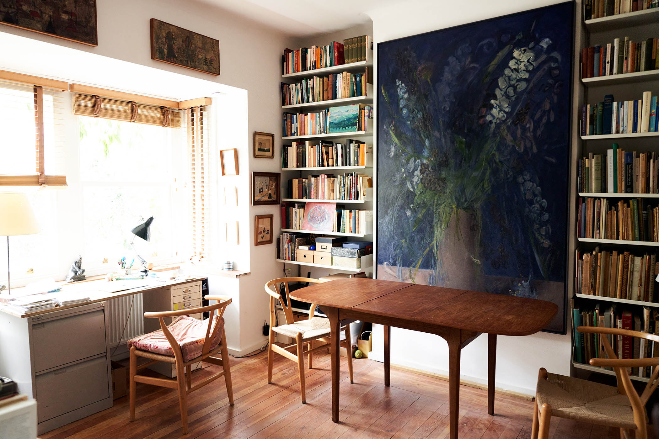 Art is the heart of painter Haidee Becker’s home