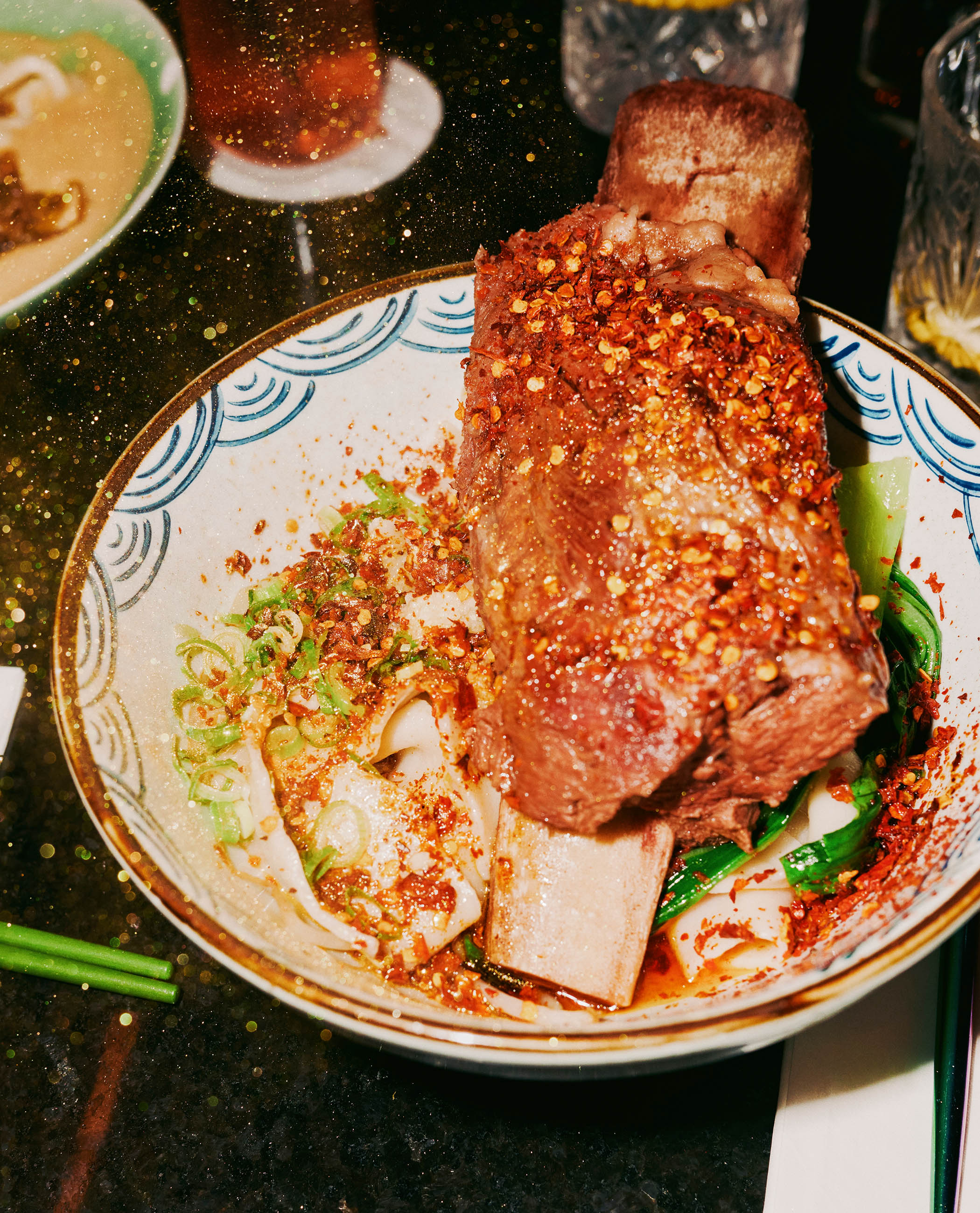 Go big or go home: Noodle and Beer’s super king beef rib blanket noodles