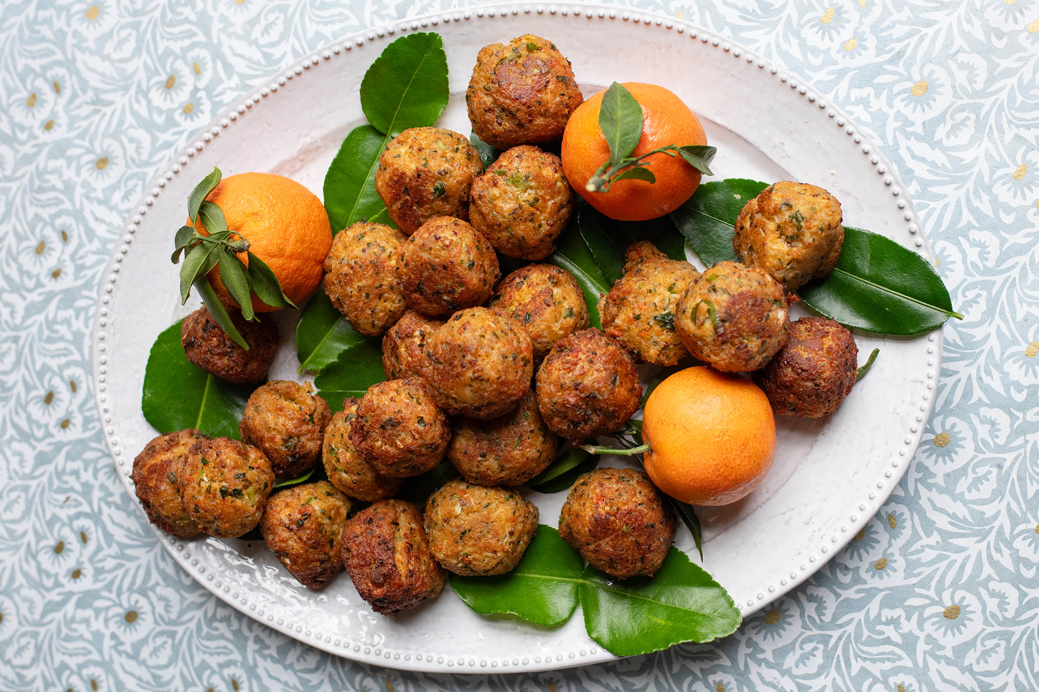 Nigel Slater’s kitchen diary: crab fritters and pumpkin pastries