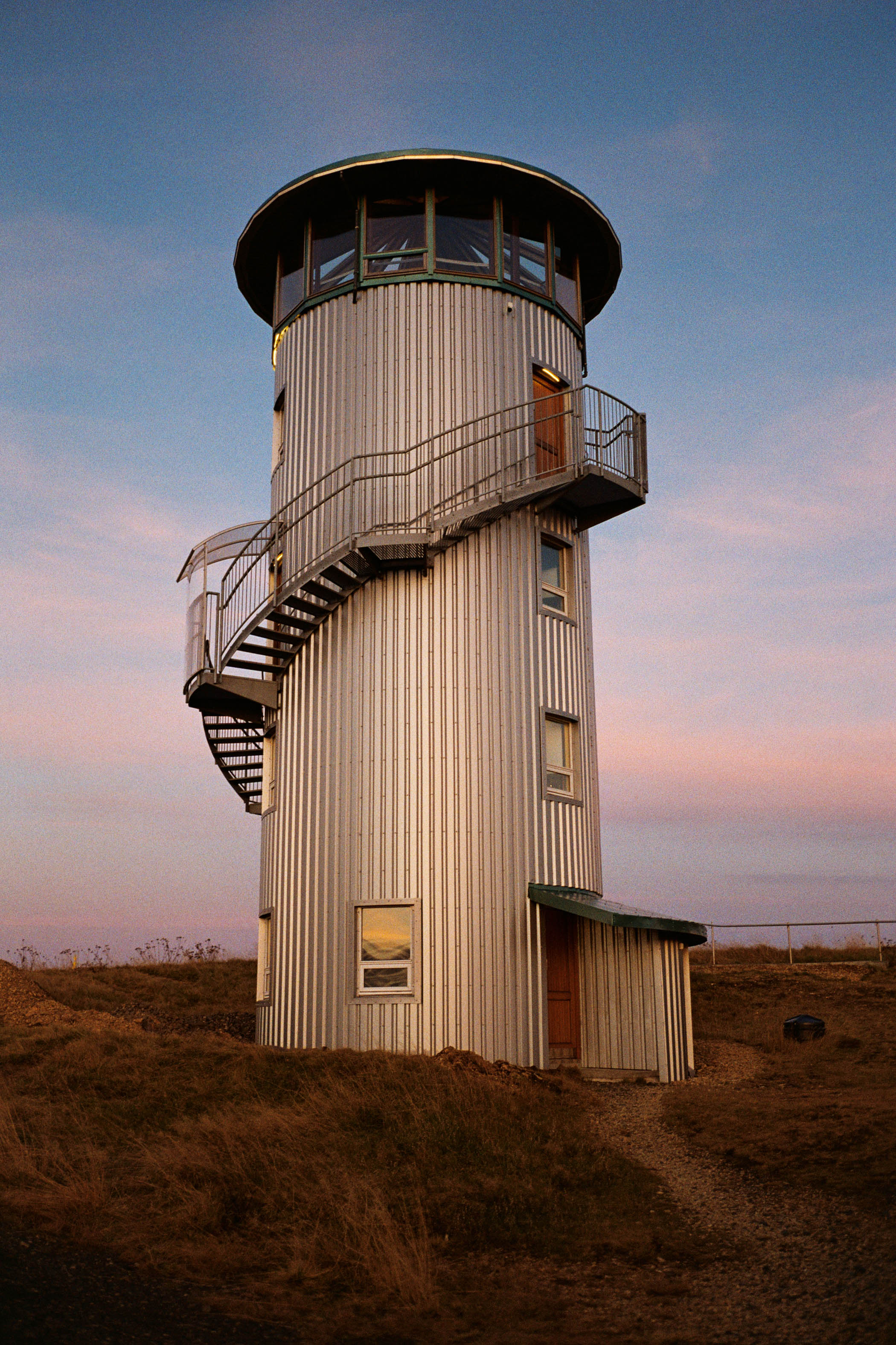 The Klettar Tower hotel at Fludir