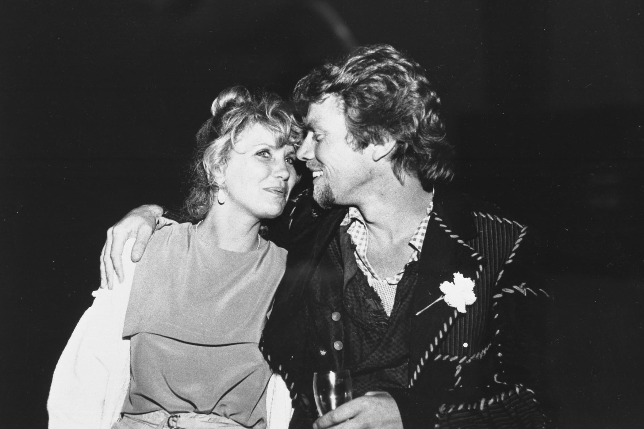 Joan and Richard Branson