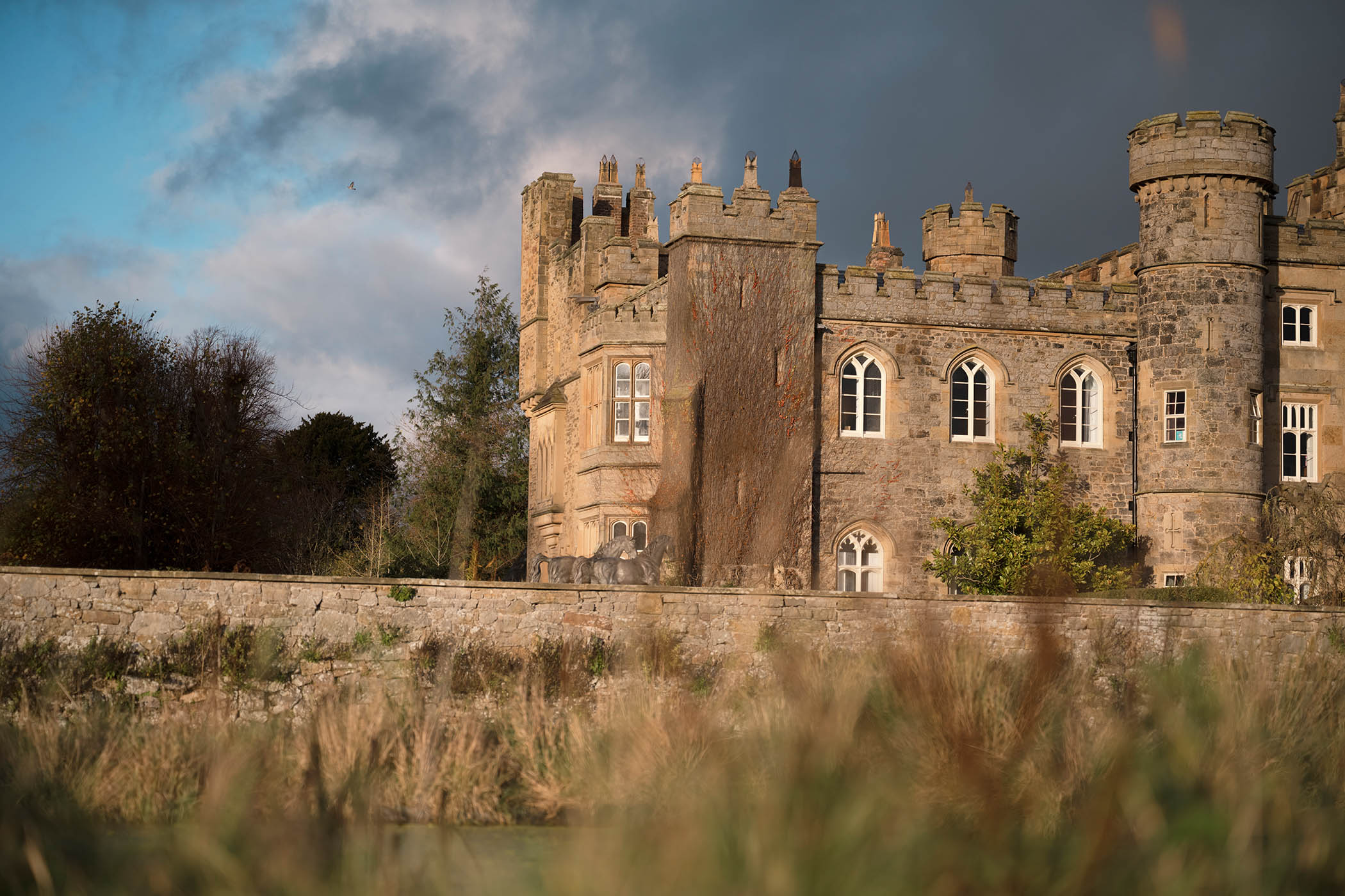 Seat of power: Hawarden Castle, once home to Sir William Gladstone