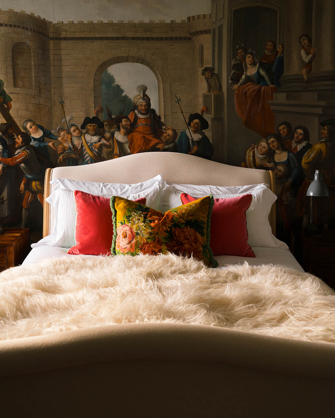 Sleep tight: bedrooms in the West End are luxurious, some run to four posters