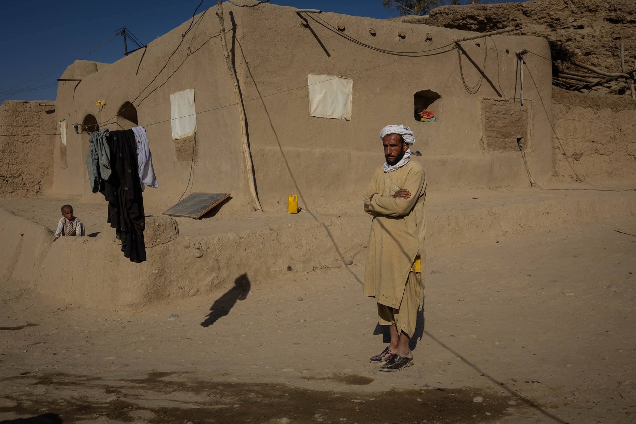 Mahib Ullah, whose four children were killed by a UK airstrike