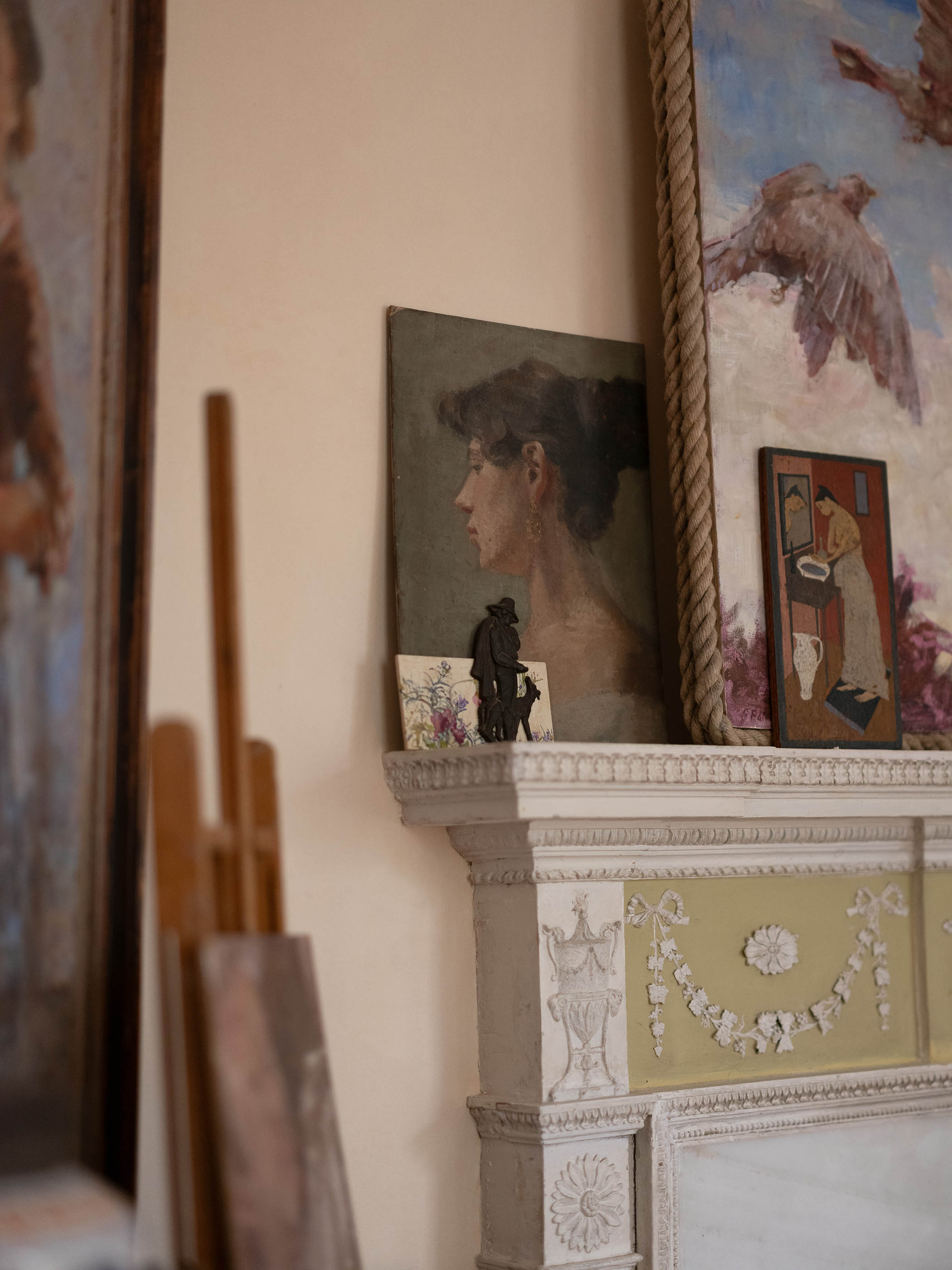 The house has long attracted creative inhabitants, including the writer and artist Denton Welch