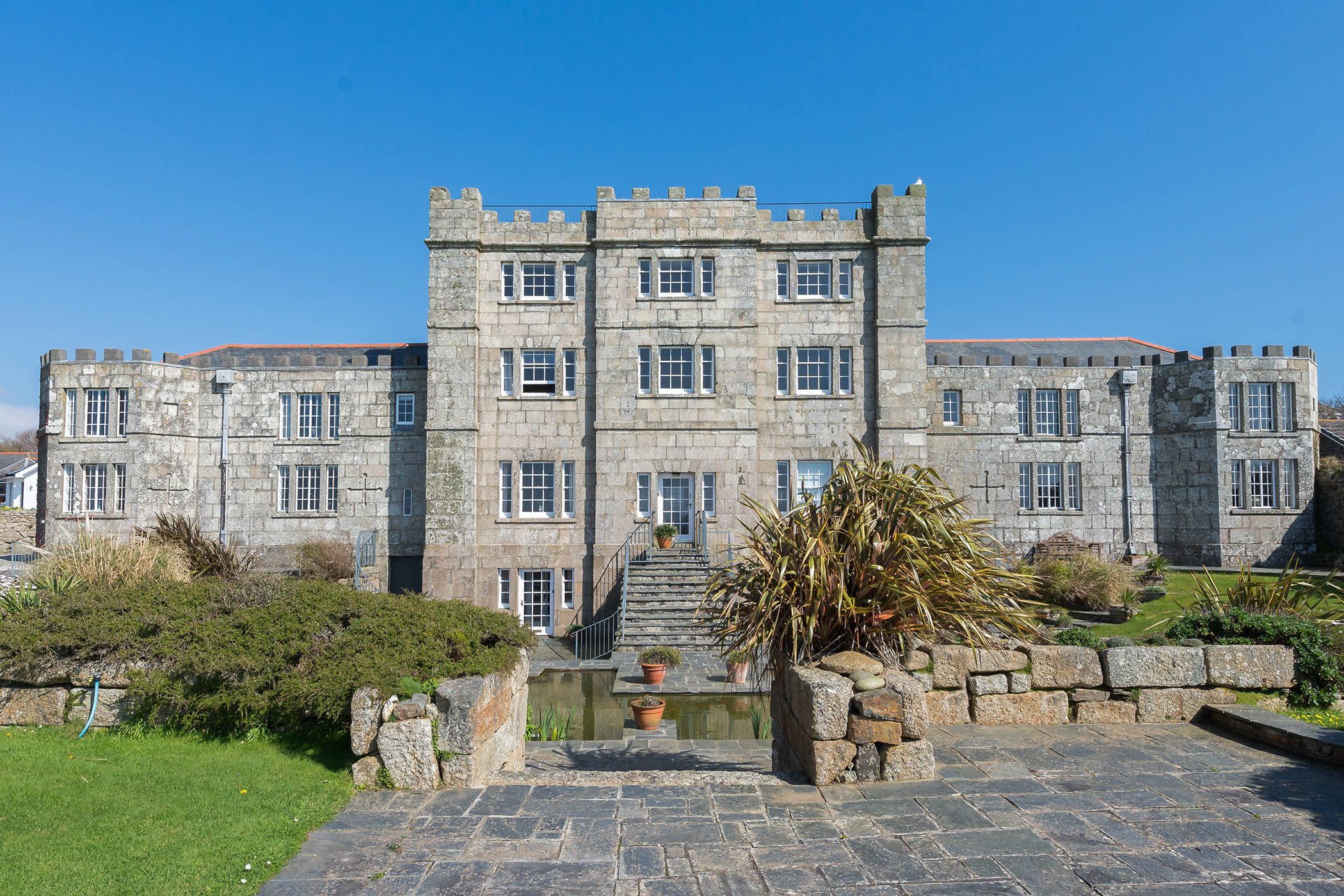 Comfy castle: the Tower at Praa Sands