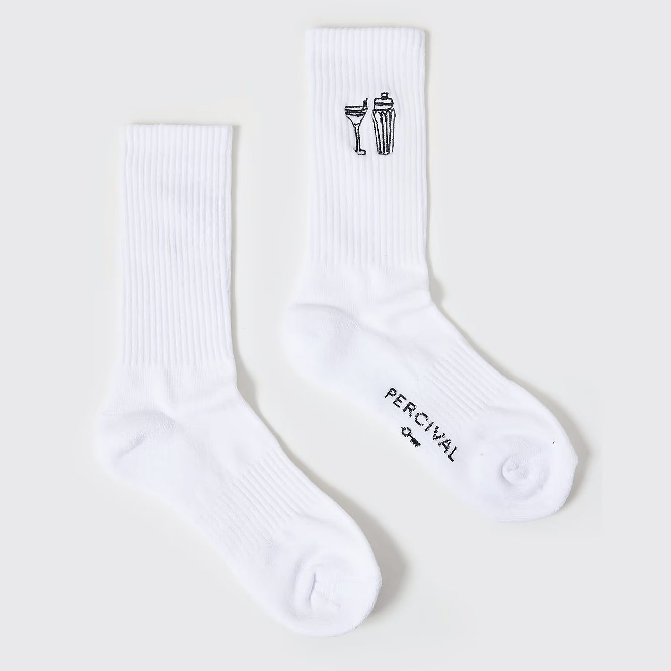 Mixologist embroidered socks, £12, Percival