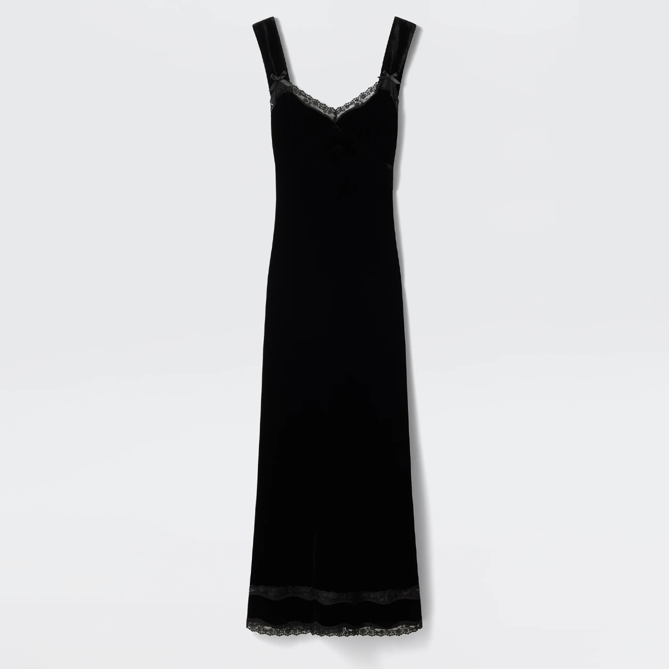 Lucie silk-velvet midi dress, £245, Rixo