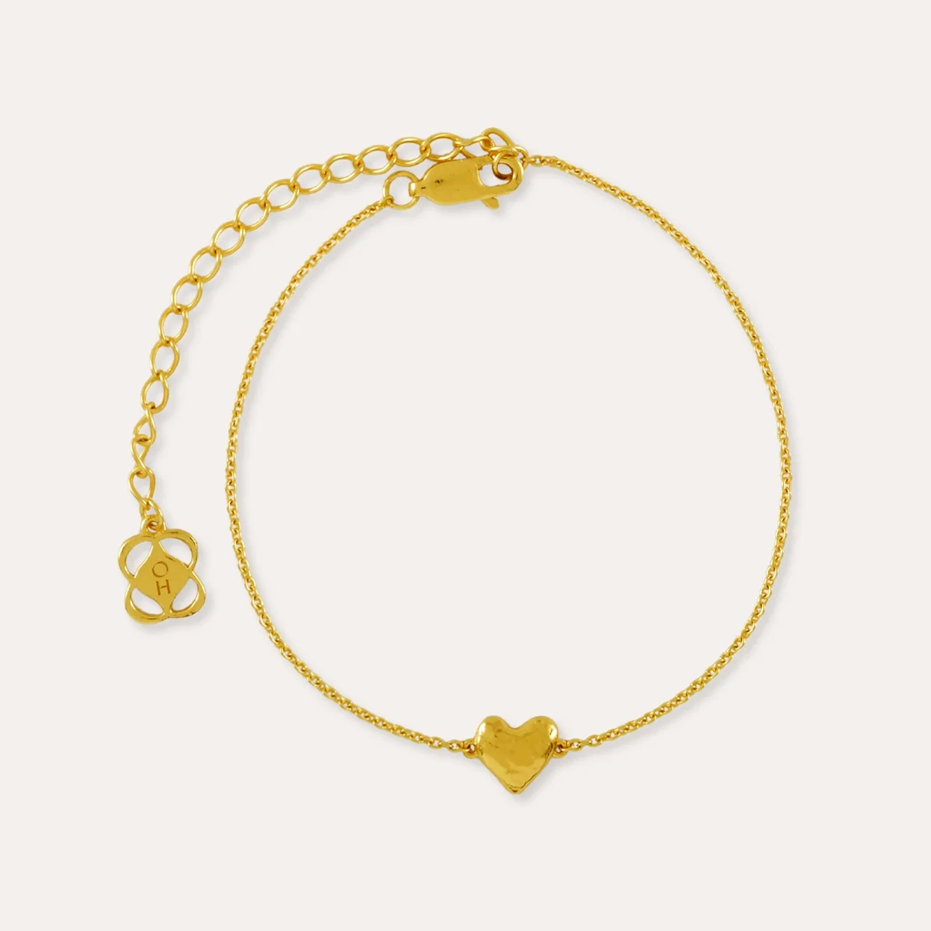 Single heart chain bracelet, £65, Ottoman Hands