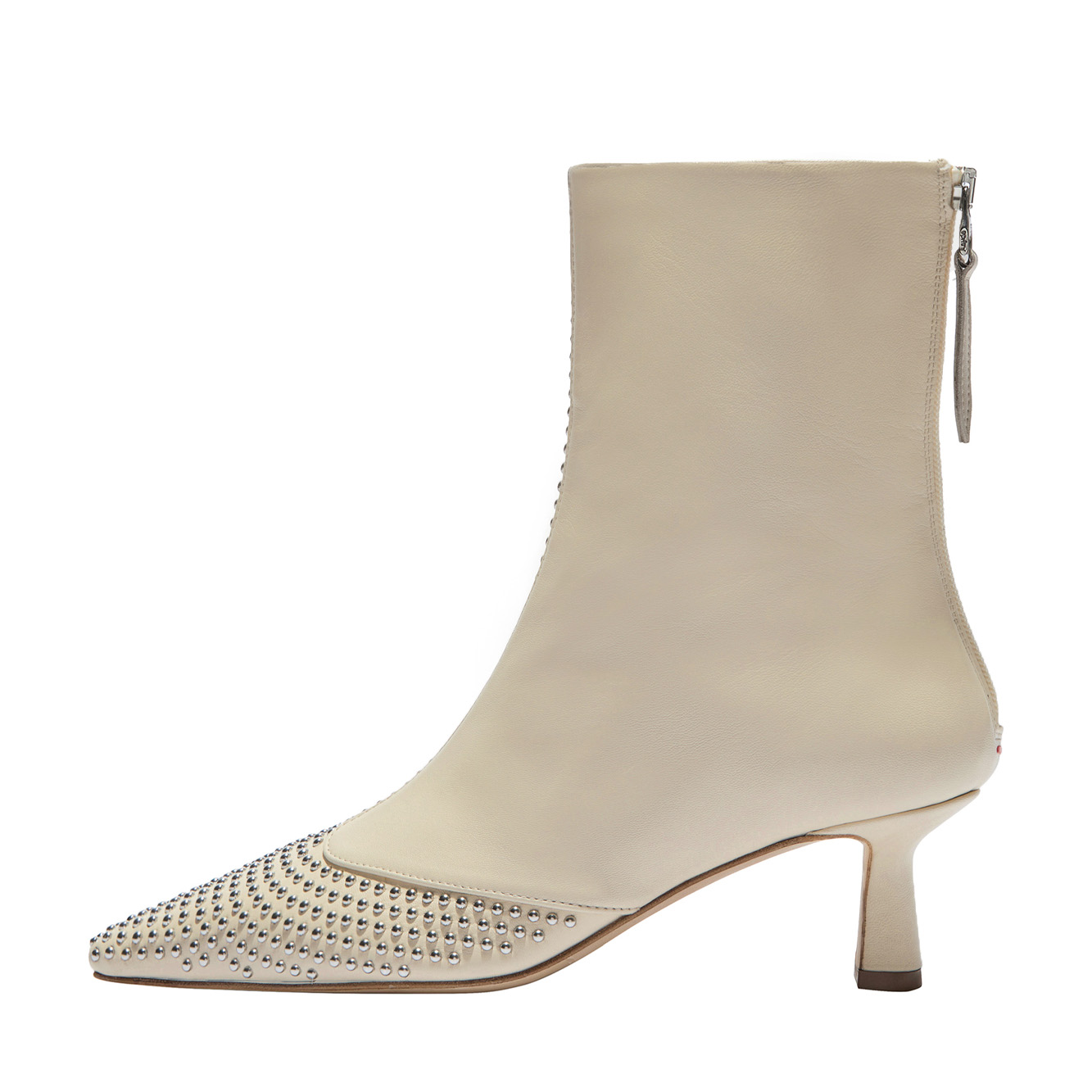 Mini stud leather boots, £520, Aeyde