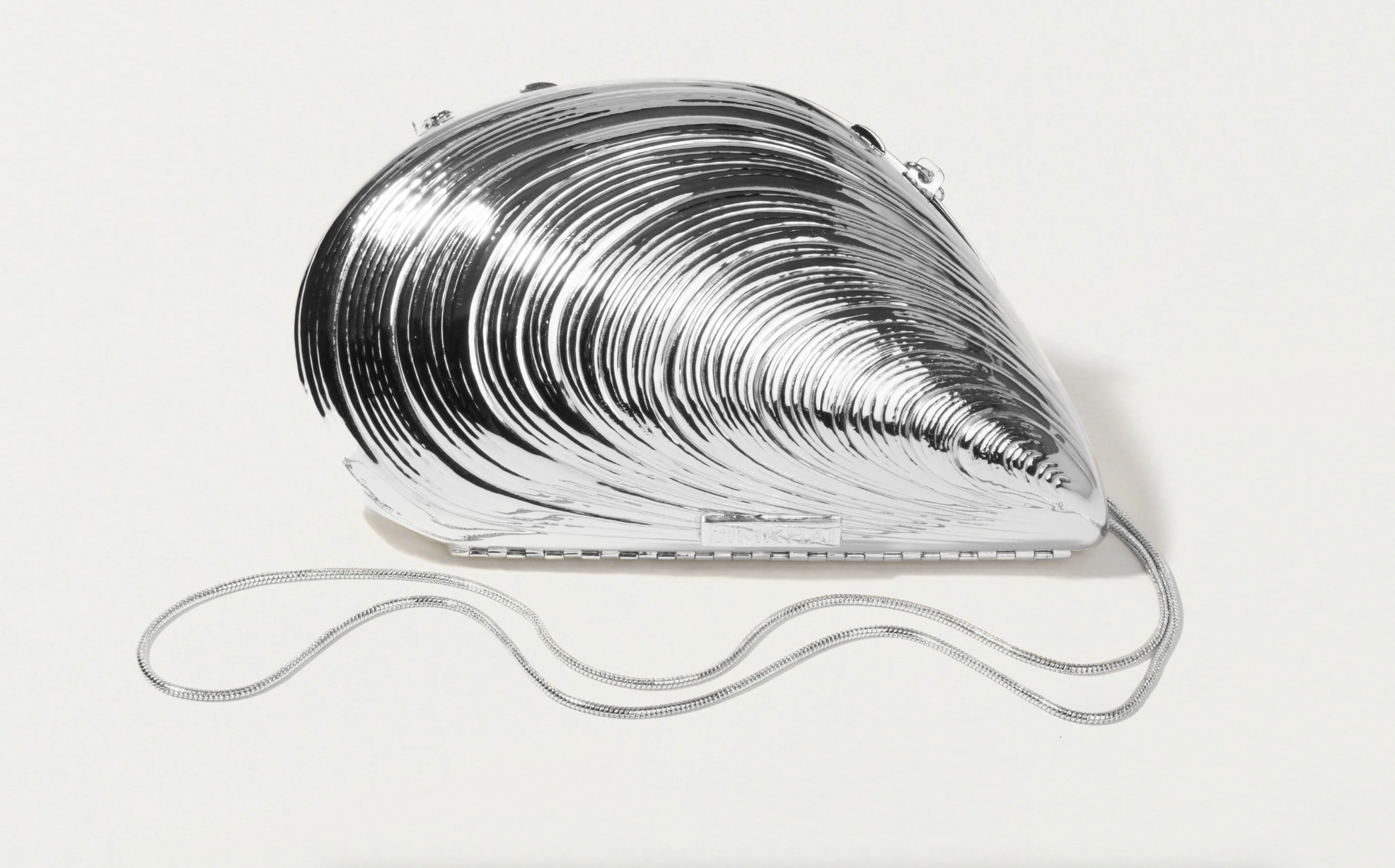 Silver shell, £455, Simkhai