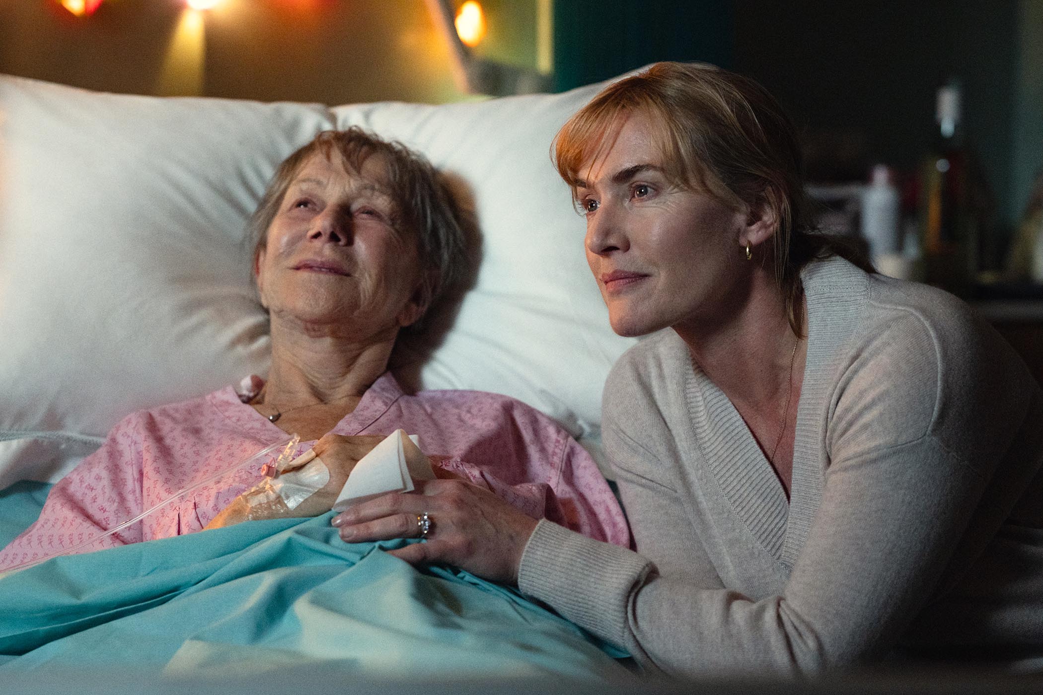 Helen Mirren and Kate Winslet play mother and daughter in the ‘precision-engineered tear-jerker’ Goodbye June