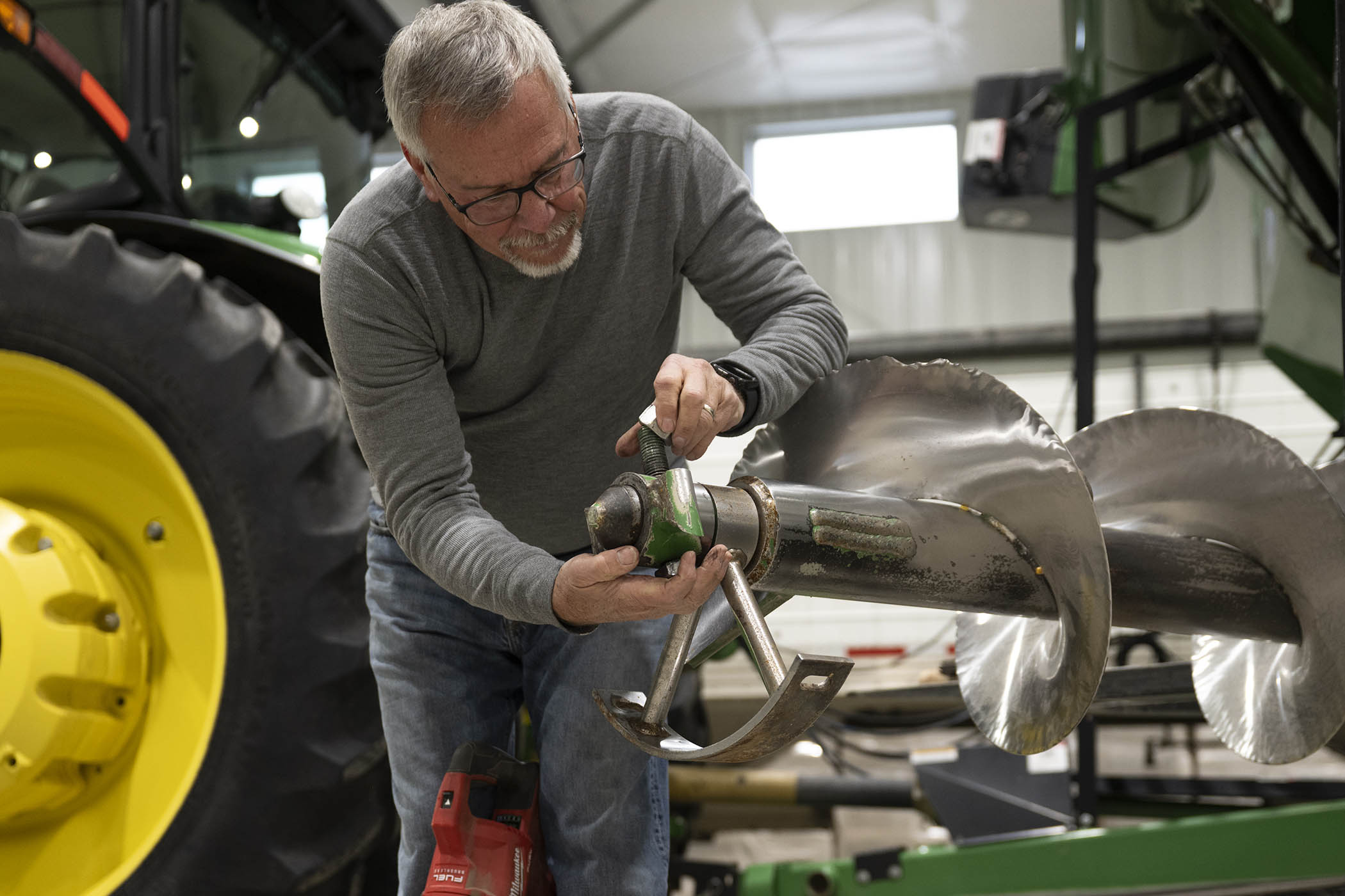 Bart Ruth, who farms land that has been in his family since the 1870s