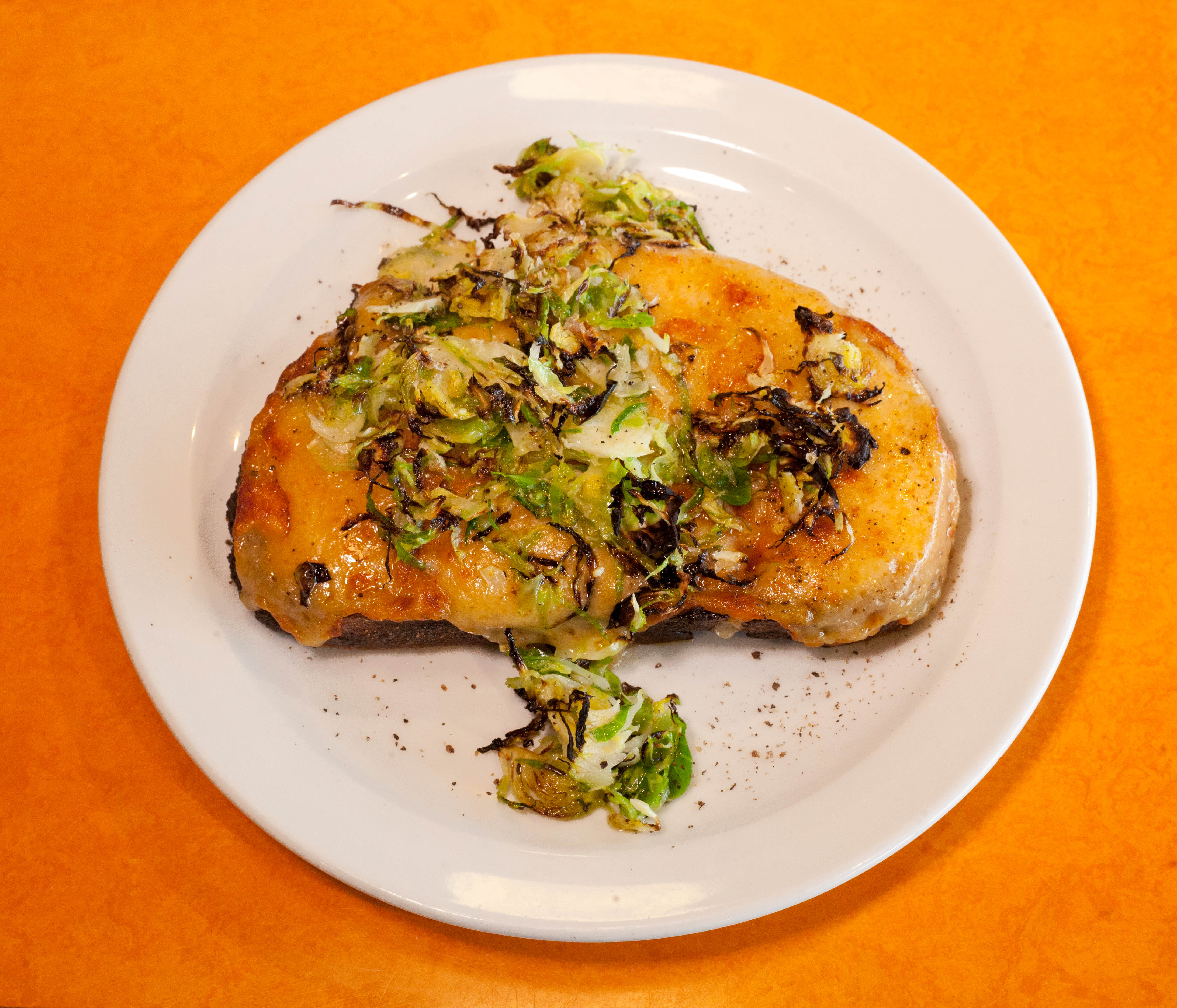 ‘I wondered if they might be interested in my addition of Marmite. Perhaps not’: Brussels sprout rarebit