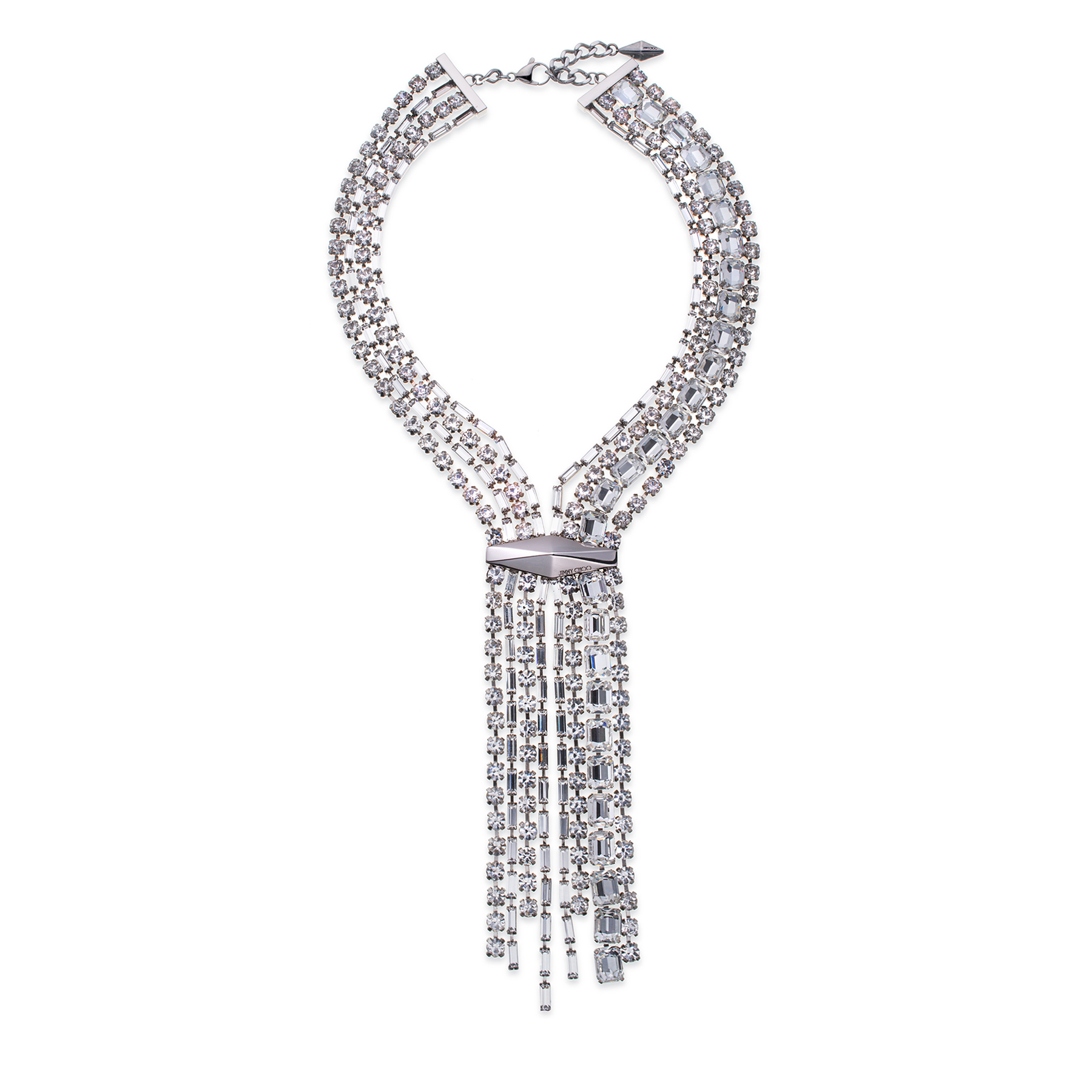 Zandra necklace, £645, Jimmy Choo