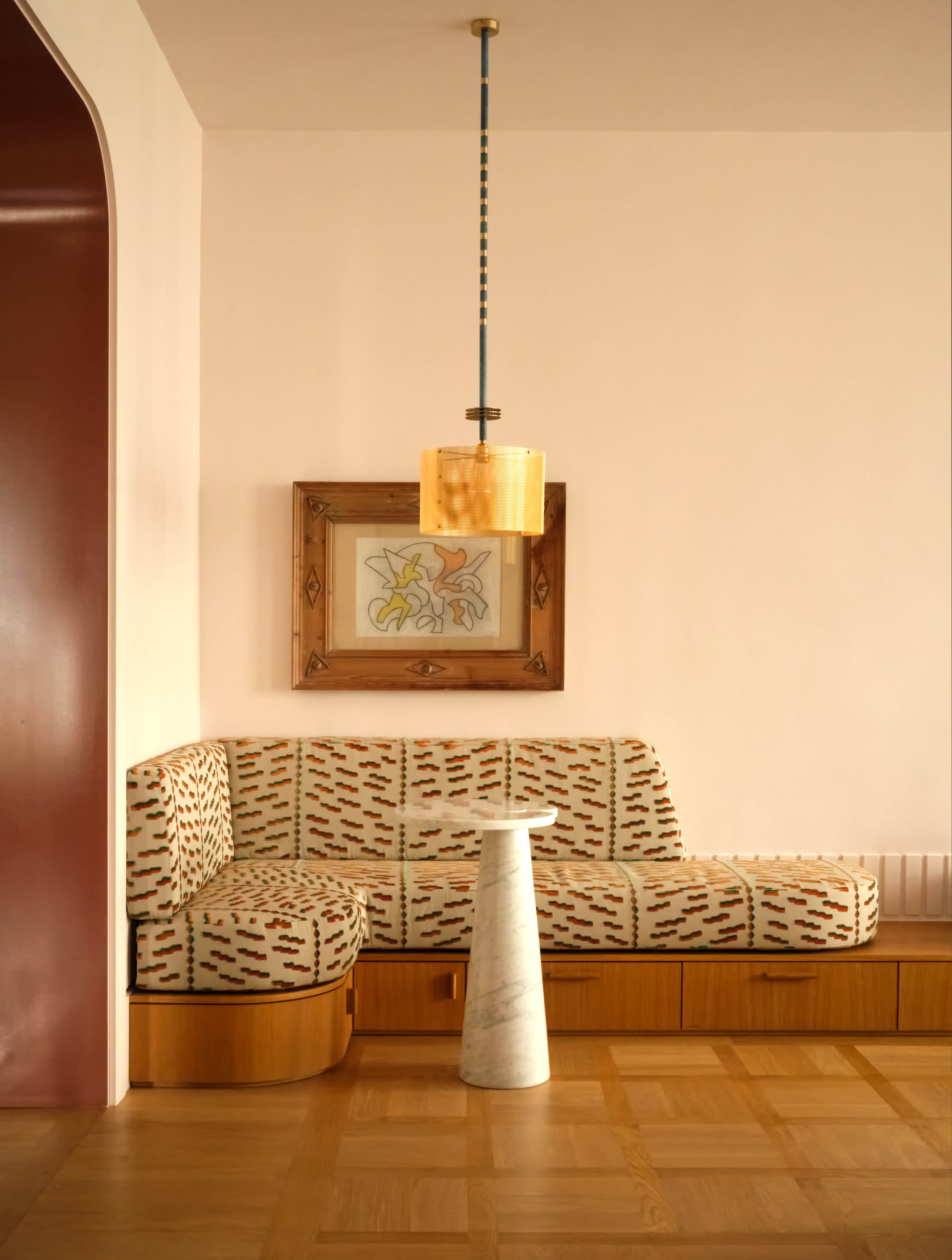 'My aunt put a lot of femininity into the designs. She added soft materials, light wood, round edges… the style meant home for me'