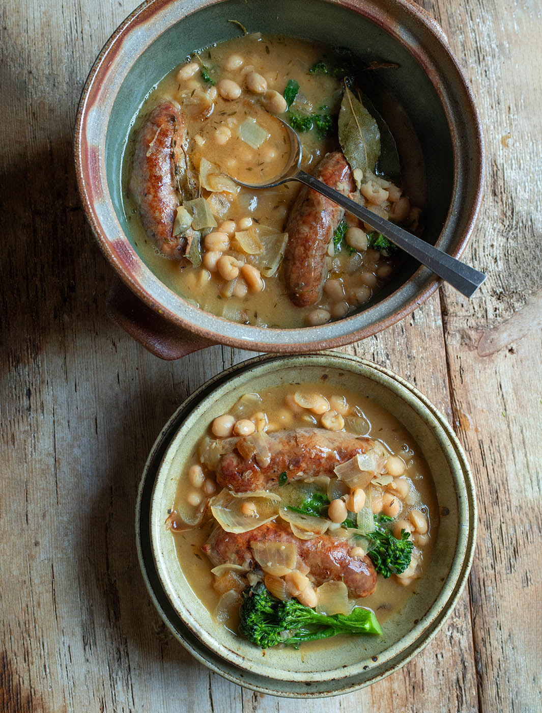 Winter warmer: it’s sausages and beans, but not as we know them