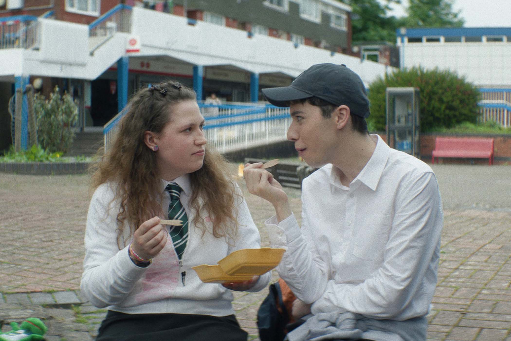 Ellis Howard (right) in What It Feels Like for a Girl. Main image: Odessa Young and Jacob Elordi in The Narrow Road to the Deep North
