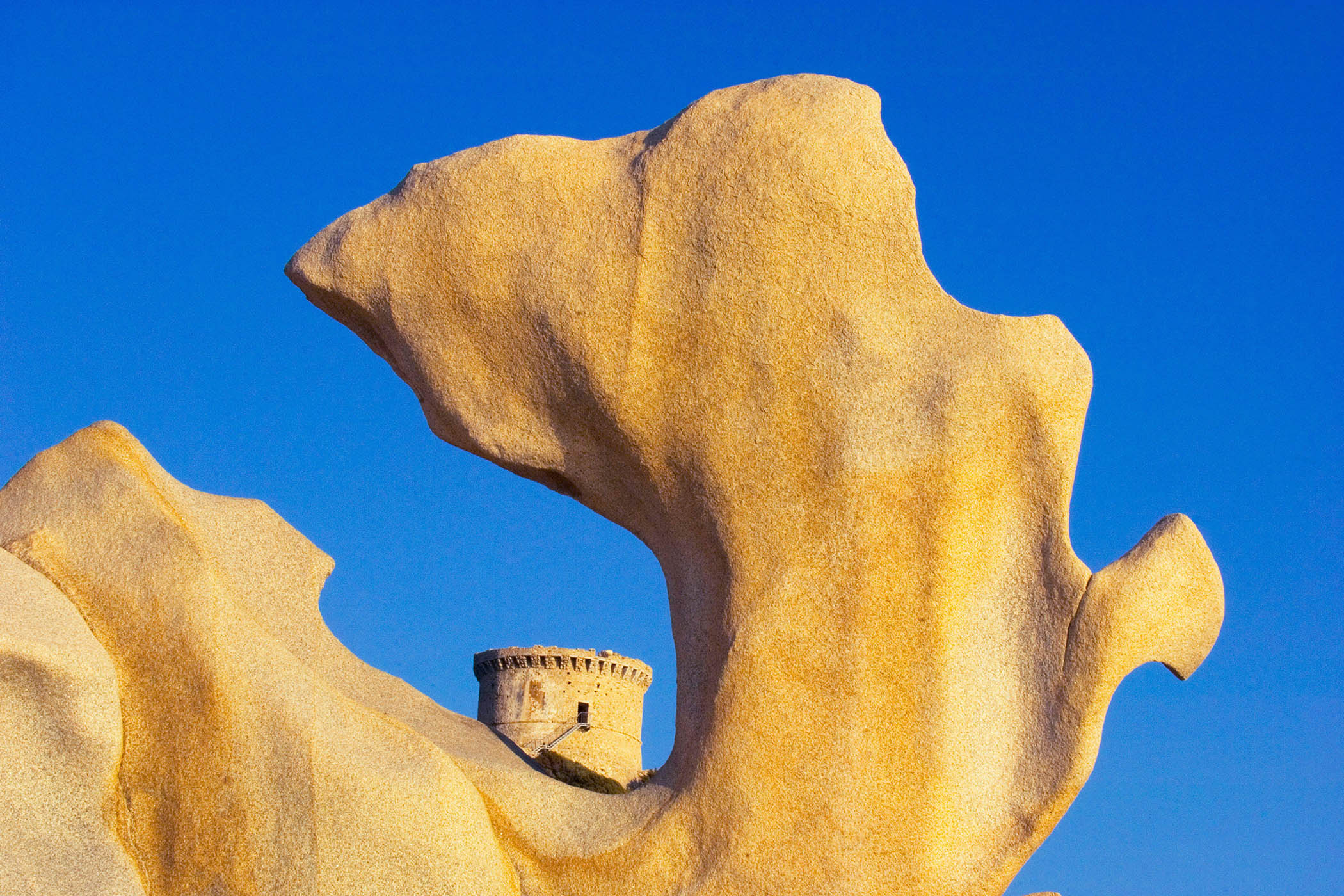 An unusual rock formation near Propriano