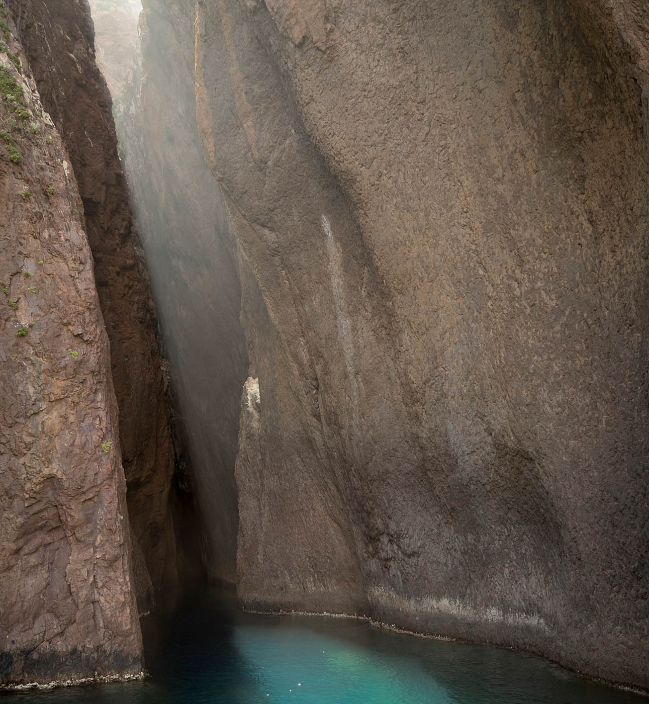 Cliffs and clear water in Scandola Nature Reserve