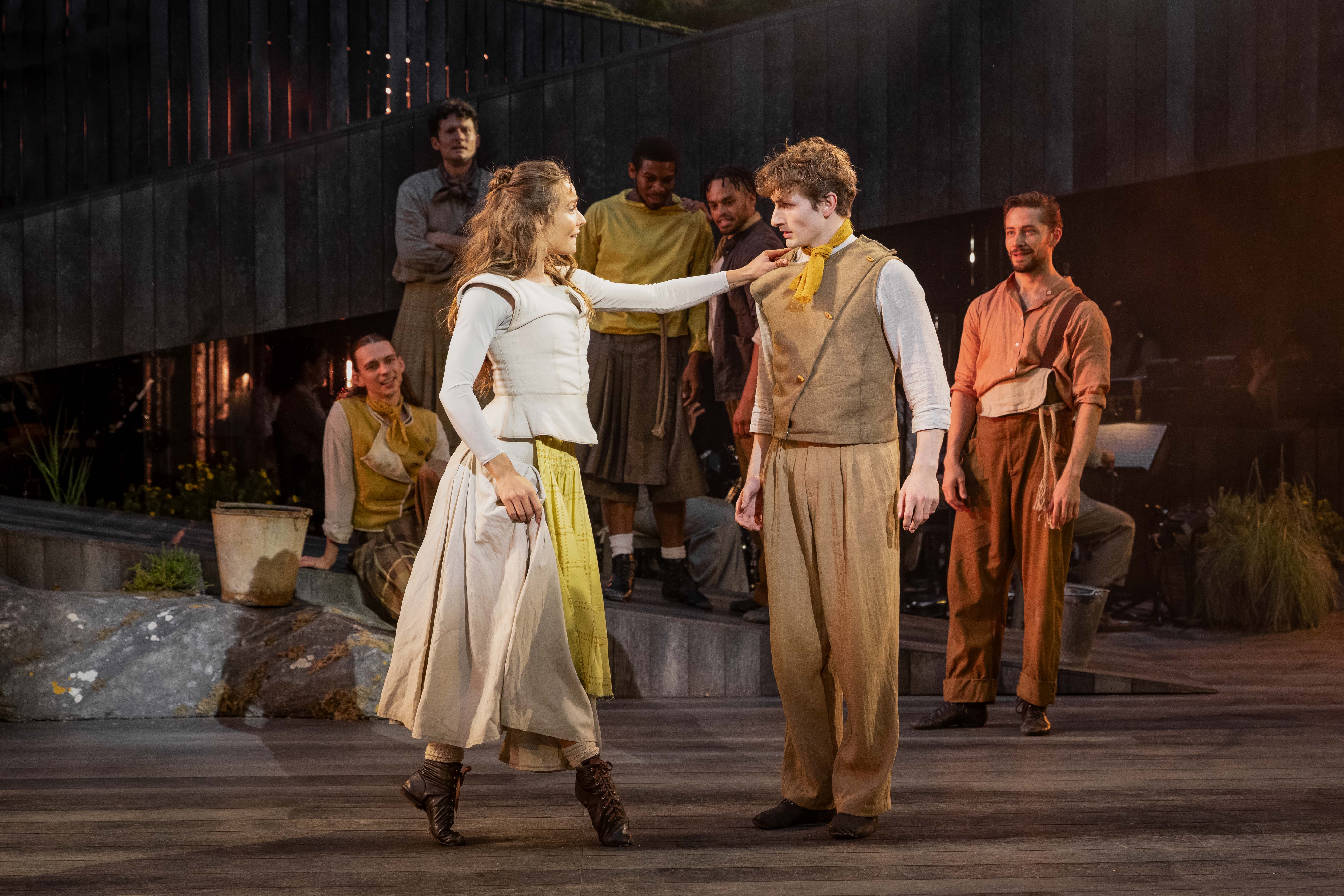 Sami Fendall’s designs for Lerner and Loewe’s Scottish fantasy Brigadoon