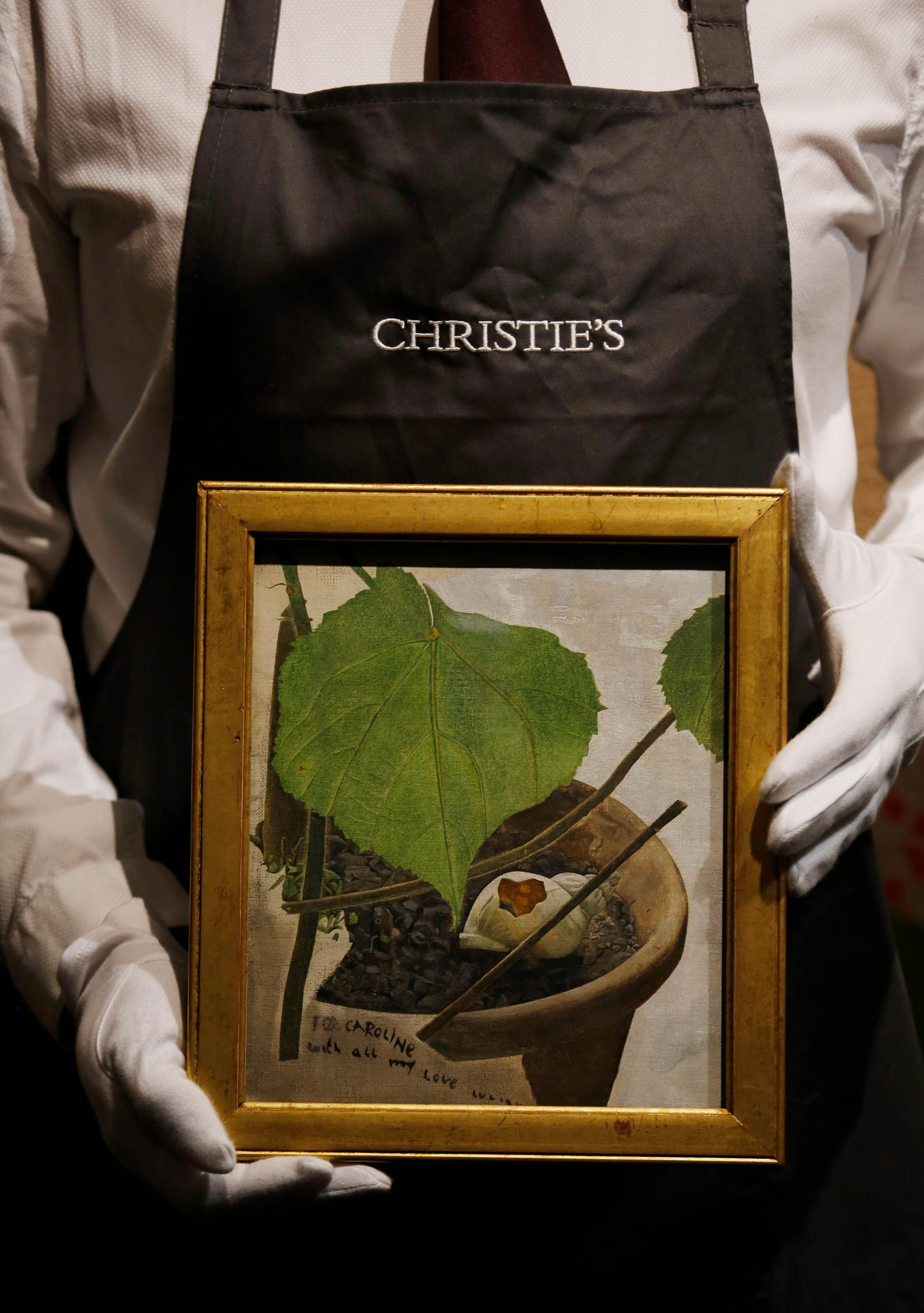 Lucian Freud’s Still Life with Zimmerlinde, which sold for nearly a million pounds in 2018