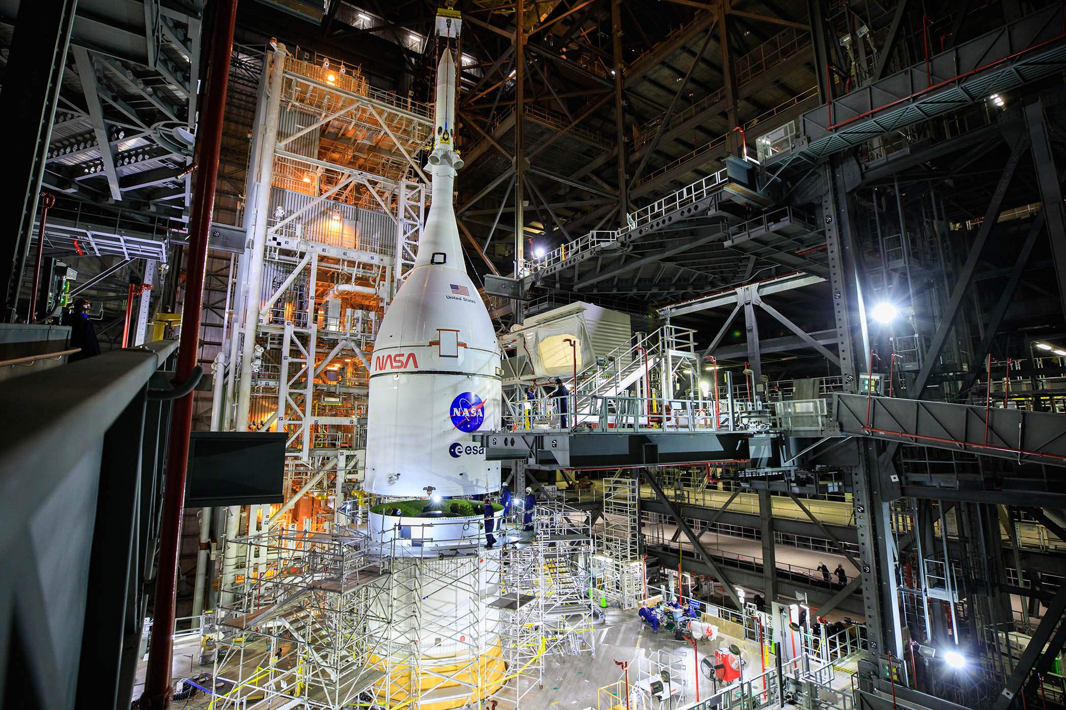 The Orion spacecraft used in Nasa’s Artemis I mission