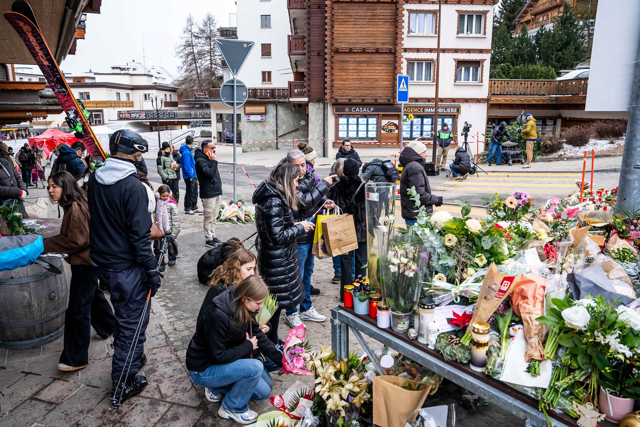 Swiss police have opened a criminal investigation into the owners of Le Constellation for manslaughter by negligence, bodily harm by negligence and arson by negligence