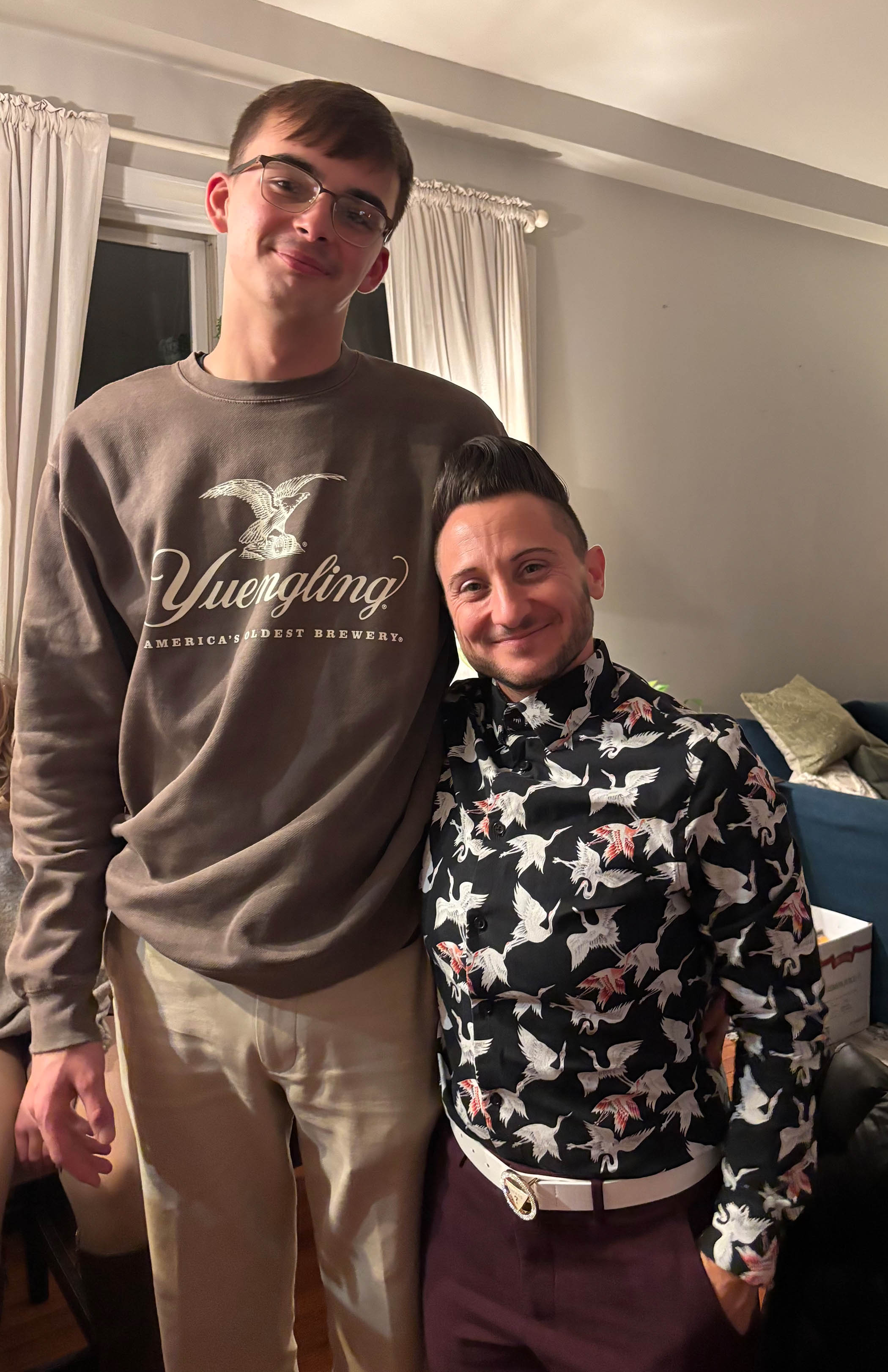 D/Annie Liontas and their nephew Giovanni Burke