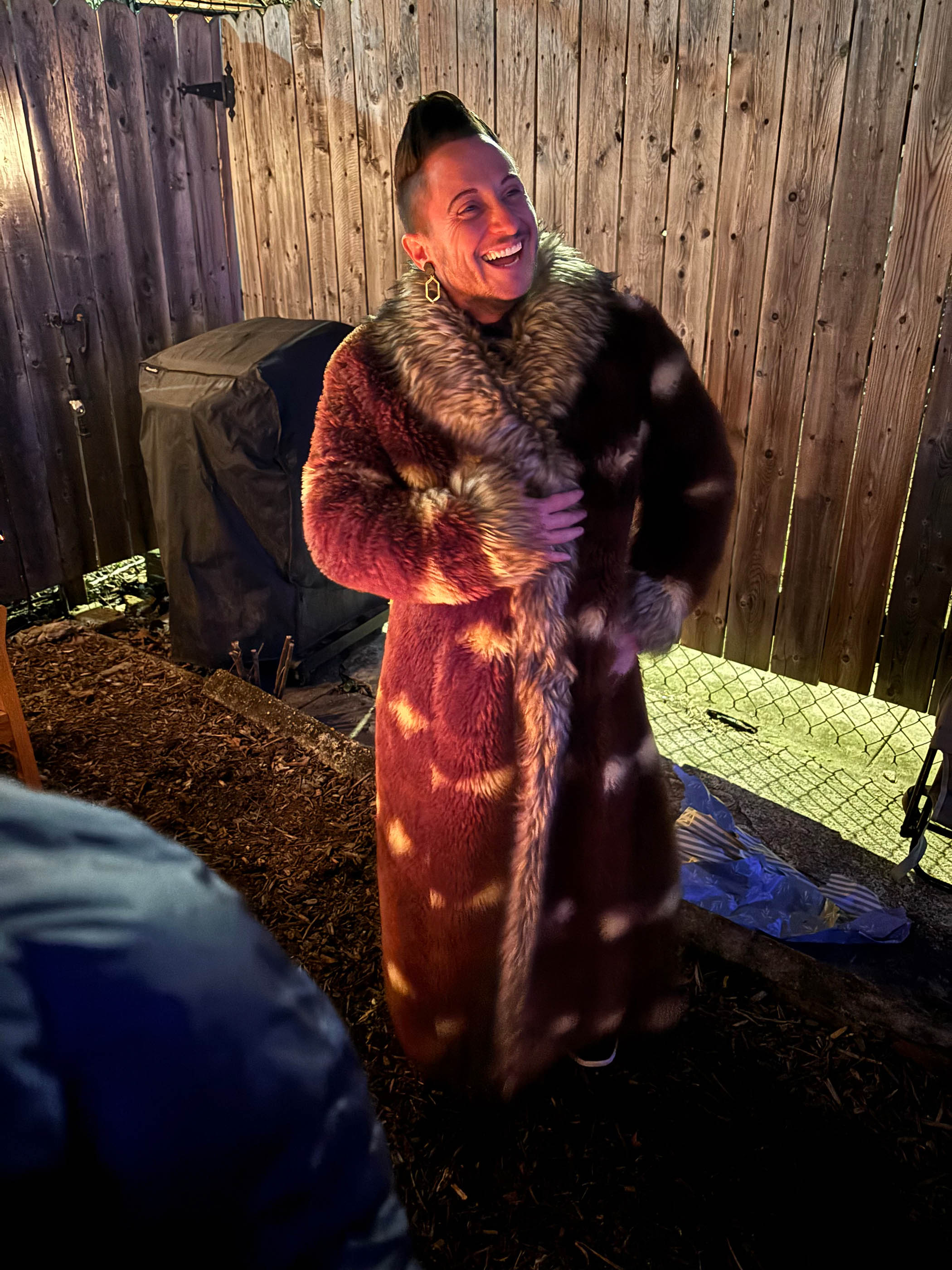 A relaxed D/Annie Liontas