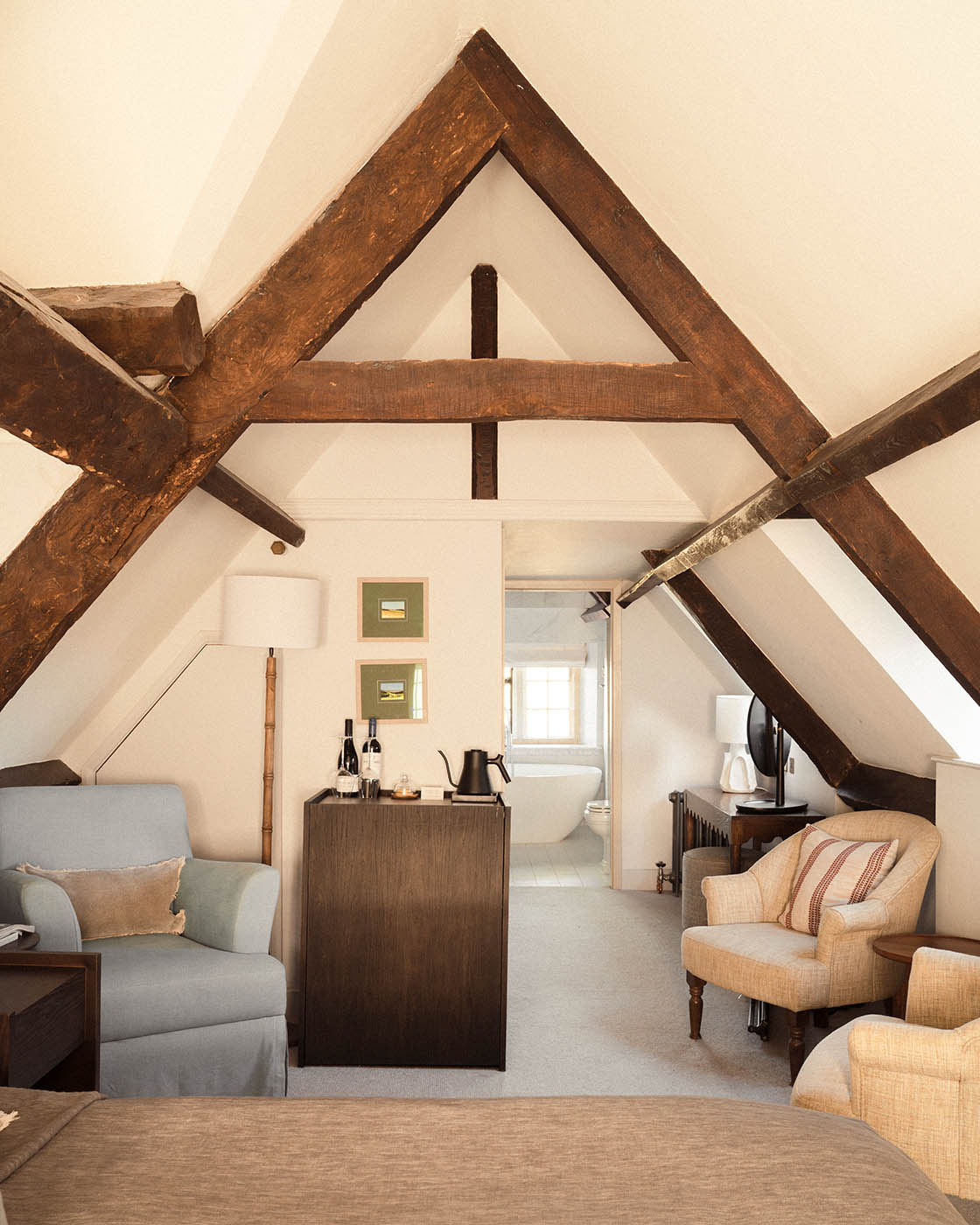 Beam me up: old timberwork in the 14th-century manor house