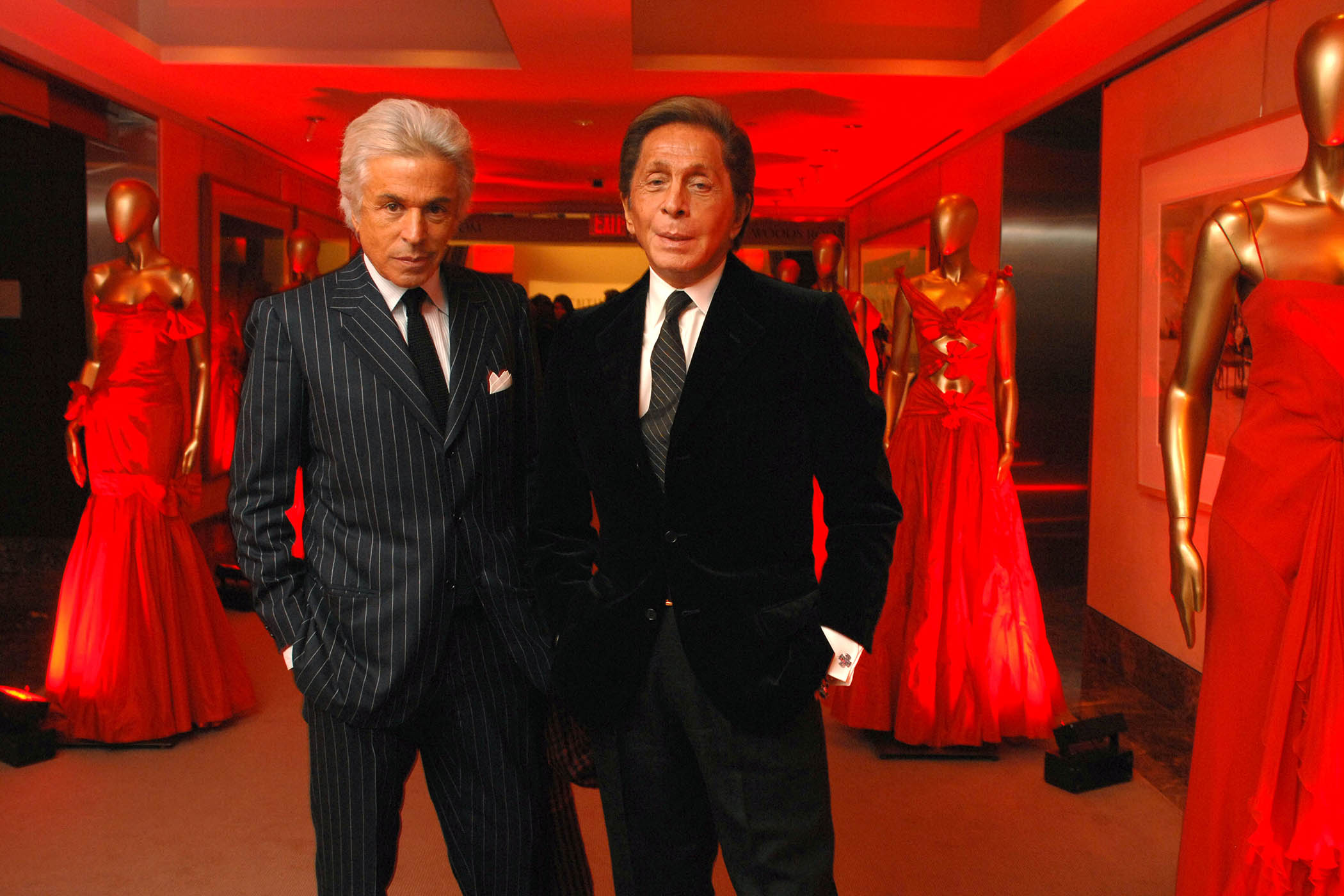 Giancarlo Giammetti and Valentino Garavani, pictured in 2007, had a creative and romantic partnership that lasted 65 years