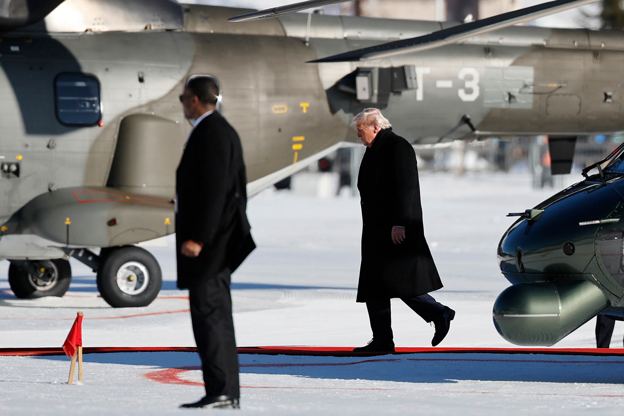 Trump U-turns in Davos