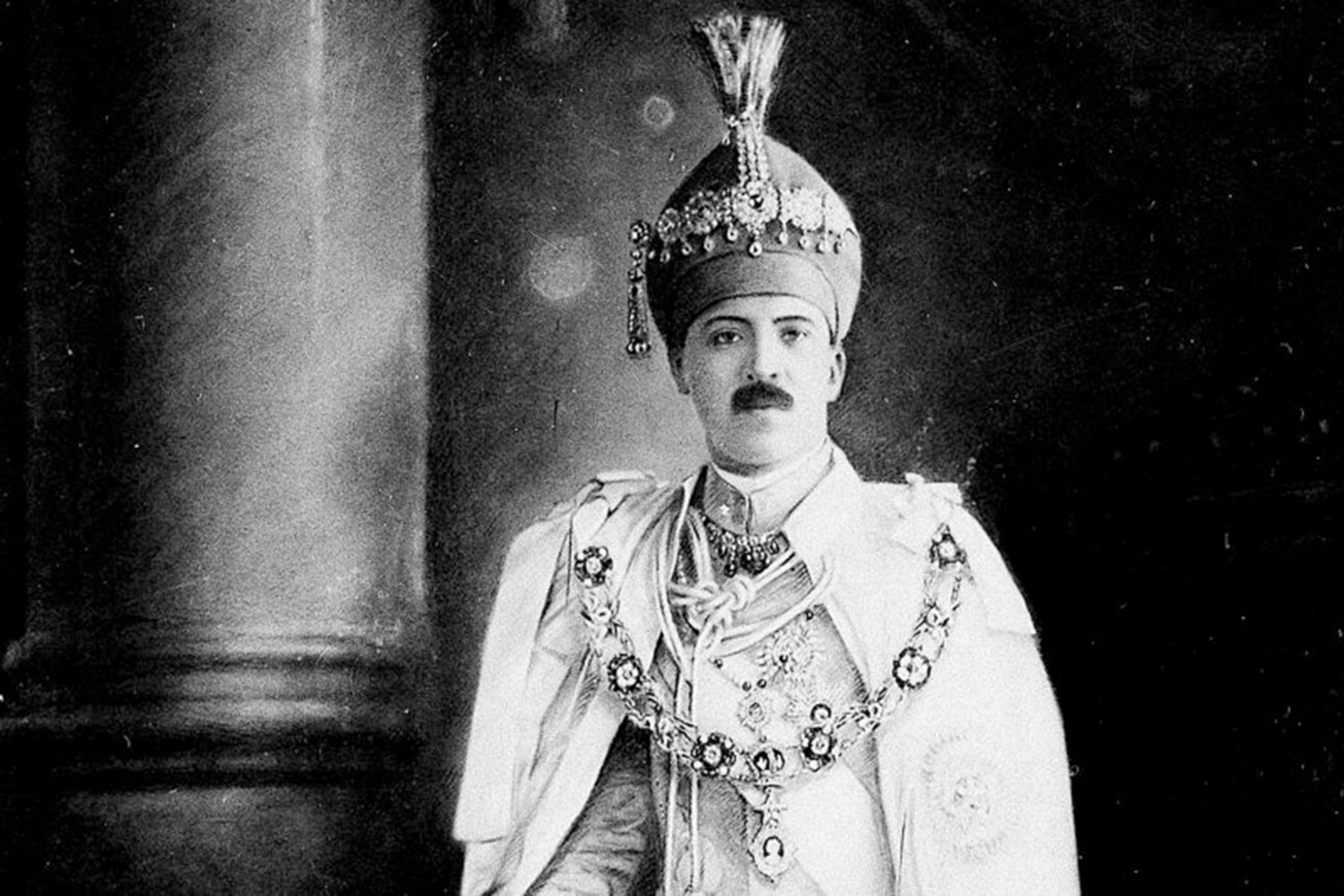 Osman Ali Khan, the seventh nizam of Hyderabad.